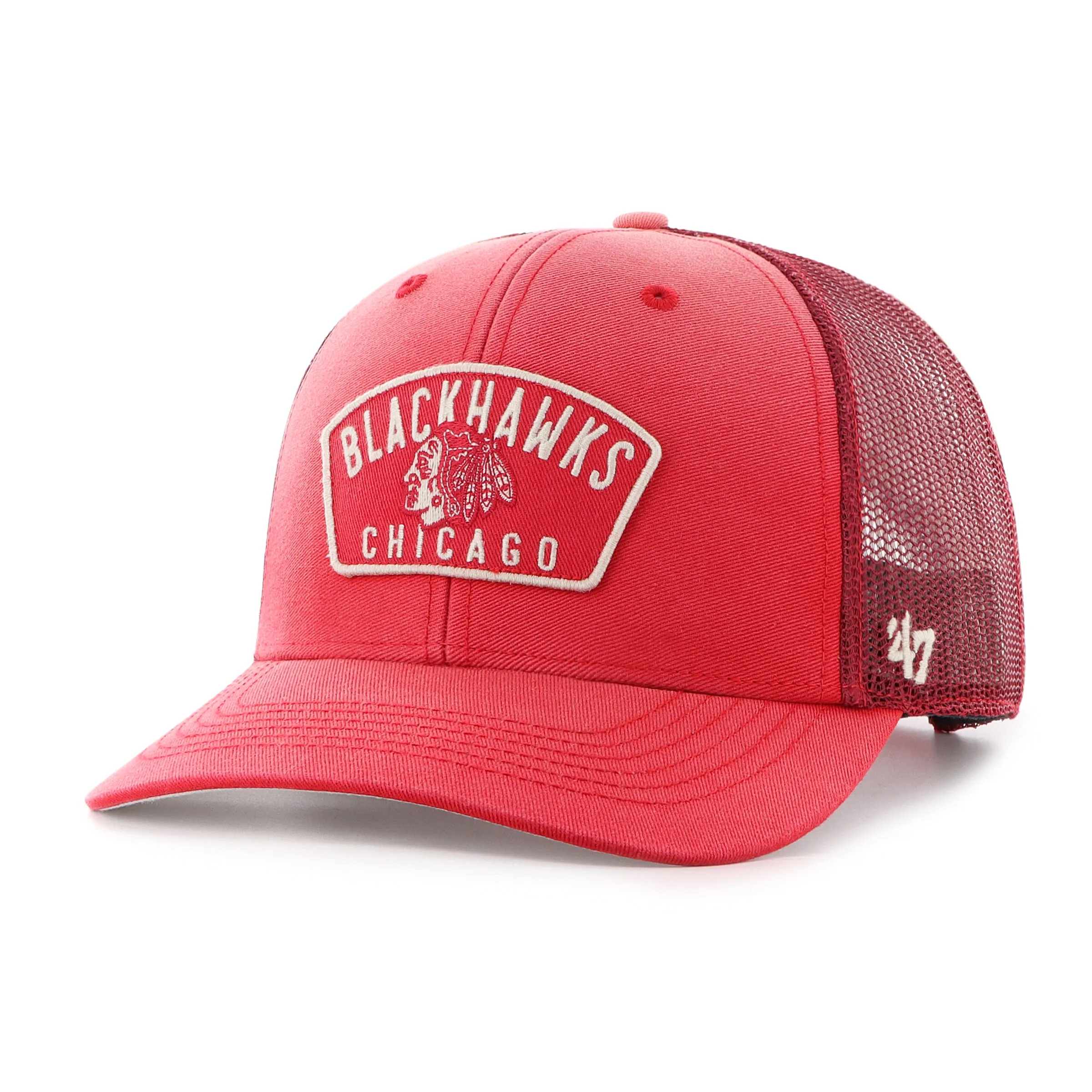 CHICAGO BLACKHAWKS DUSTED '47 TRUCKER sold by 47