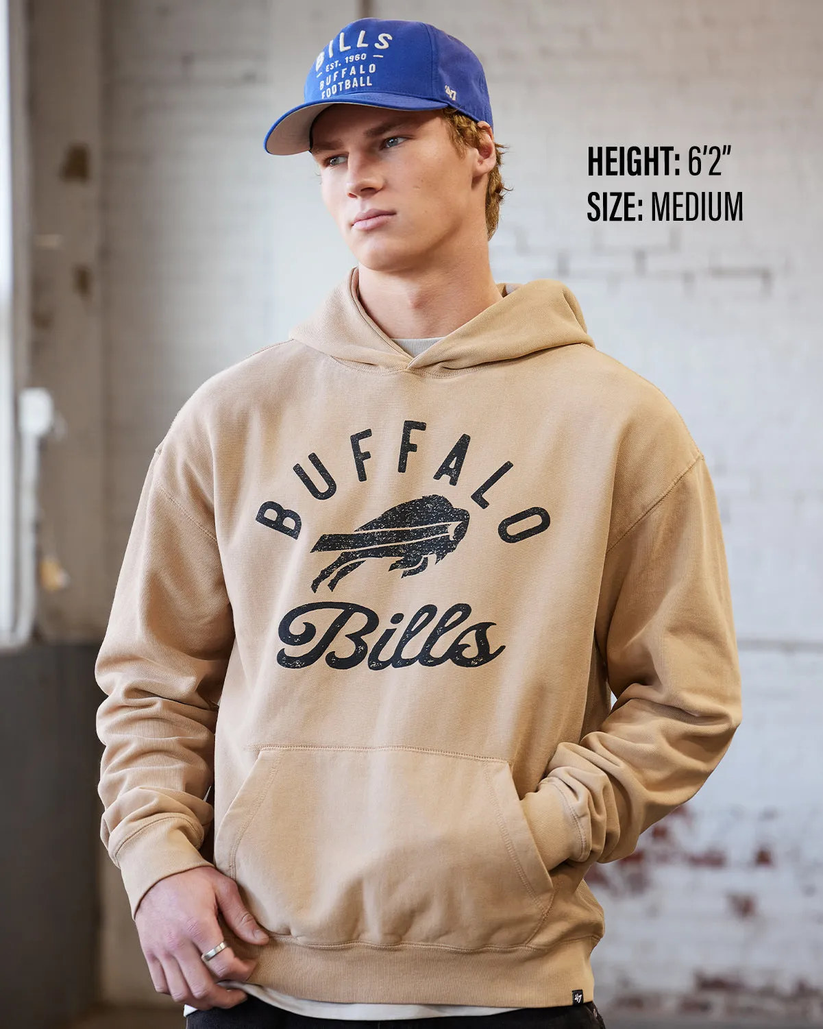 NEW YORK RANGERS DUSTED BOWLINE '47 FOUNDATION RIVER HOODIE sold by 47 product image thumbnail 3