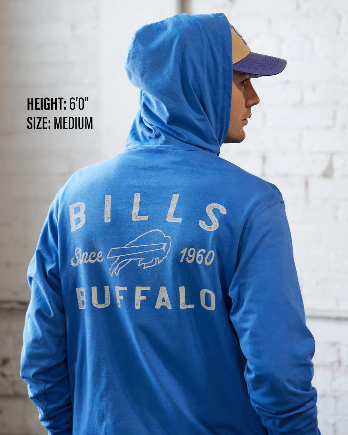 DENVER NUGGETS DUSTED OVERHAND '47 RIVER JERSEY HOOD sold by 47 product image thumbnail 4