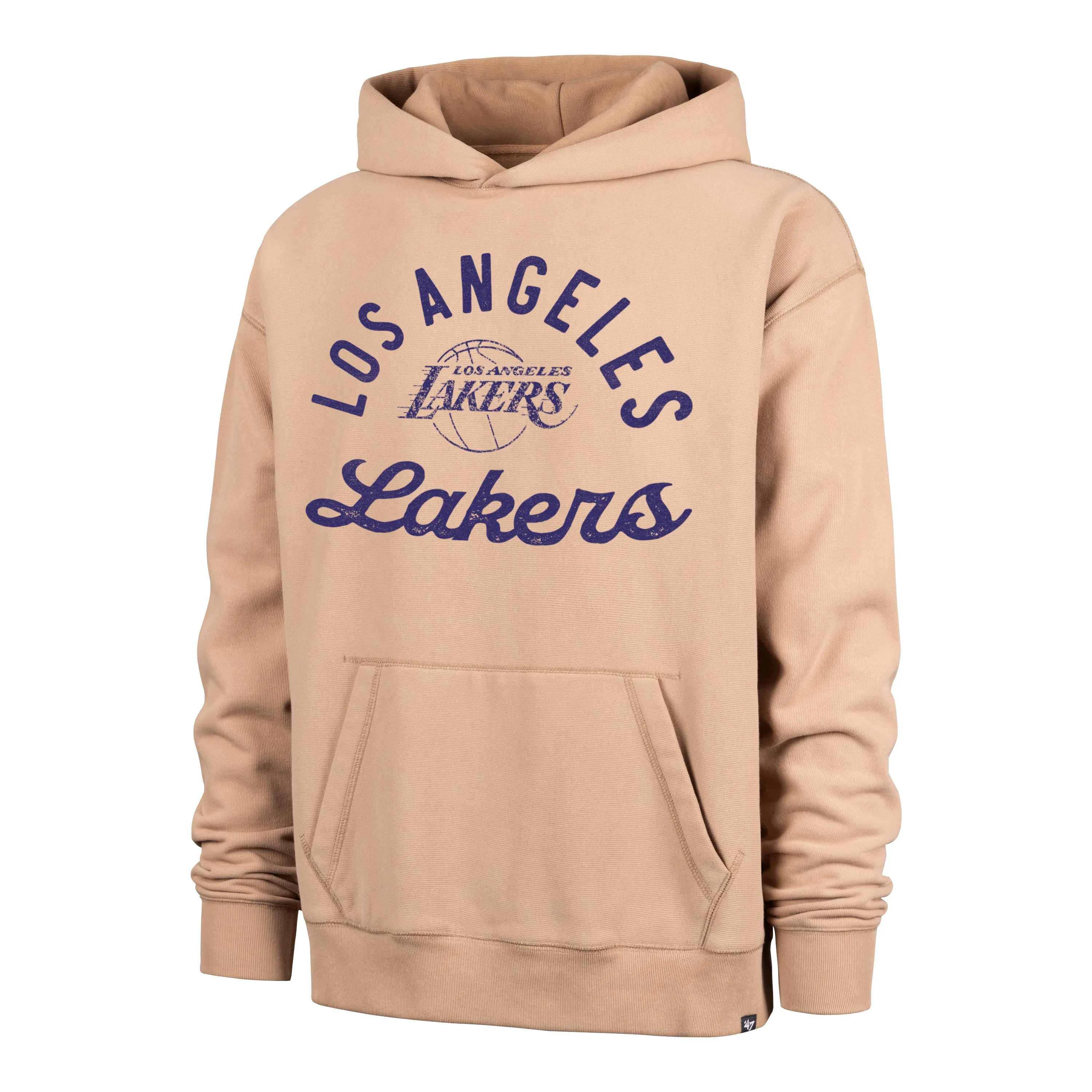 LOS ANGELES LAKERS DUSTED BOWLINE '47 FOUNDATION RIVER HOODIE sold by 47