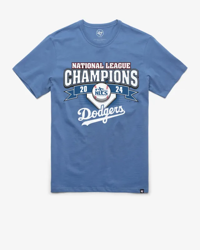LOS ANGELES DODGERS 2024 NATIONAL LEAGUE CHAMPIONS '47 FRANKLIN TEE sold by 47