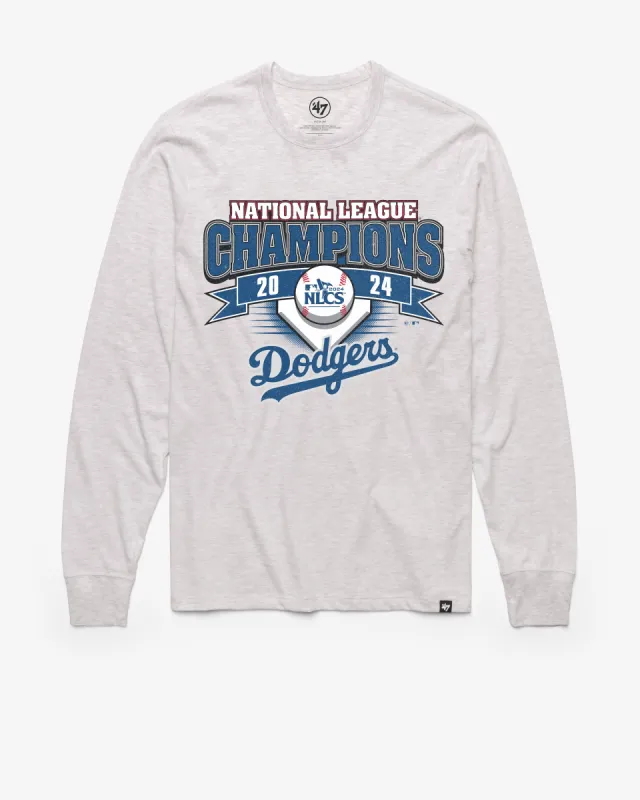 LOS ANGELES DODGERS 2024 NATIONAL LEAGUE CHAMPIONS '47 FRANKLIN LONG SLEEVE TEE sold by 47