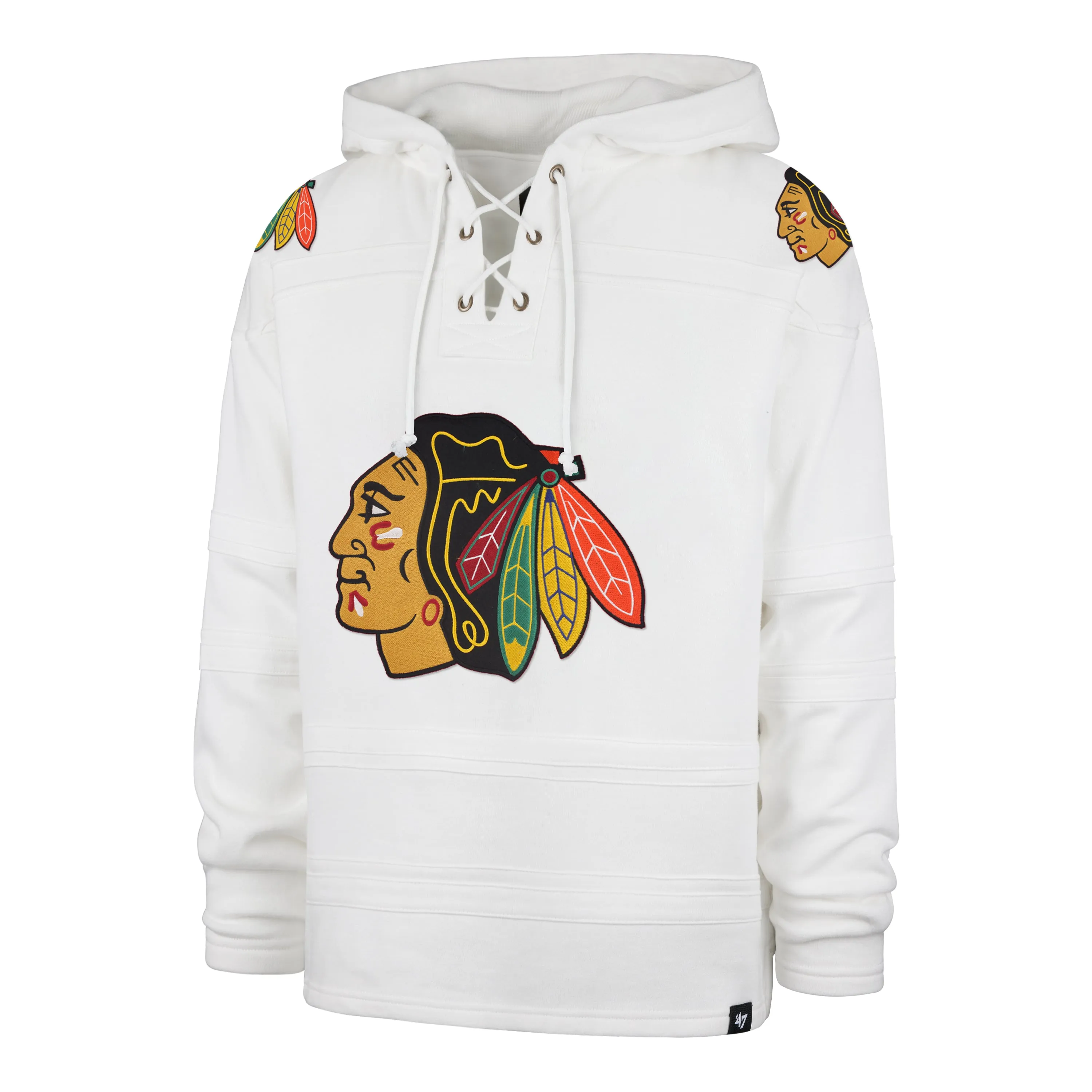 CHICAGO BLACKHAWKS SUPERIOR '47 LACER HOOD sold by 47