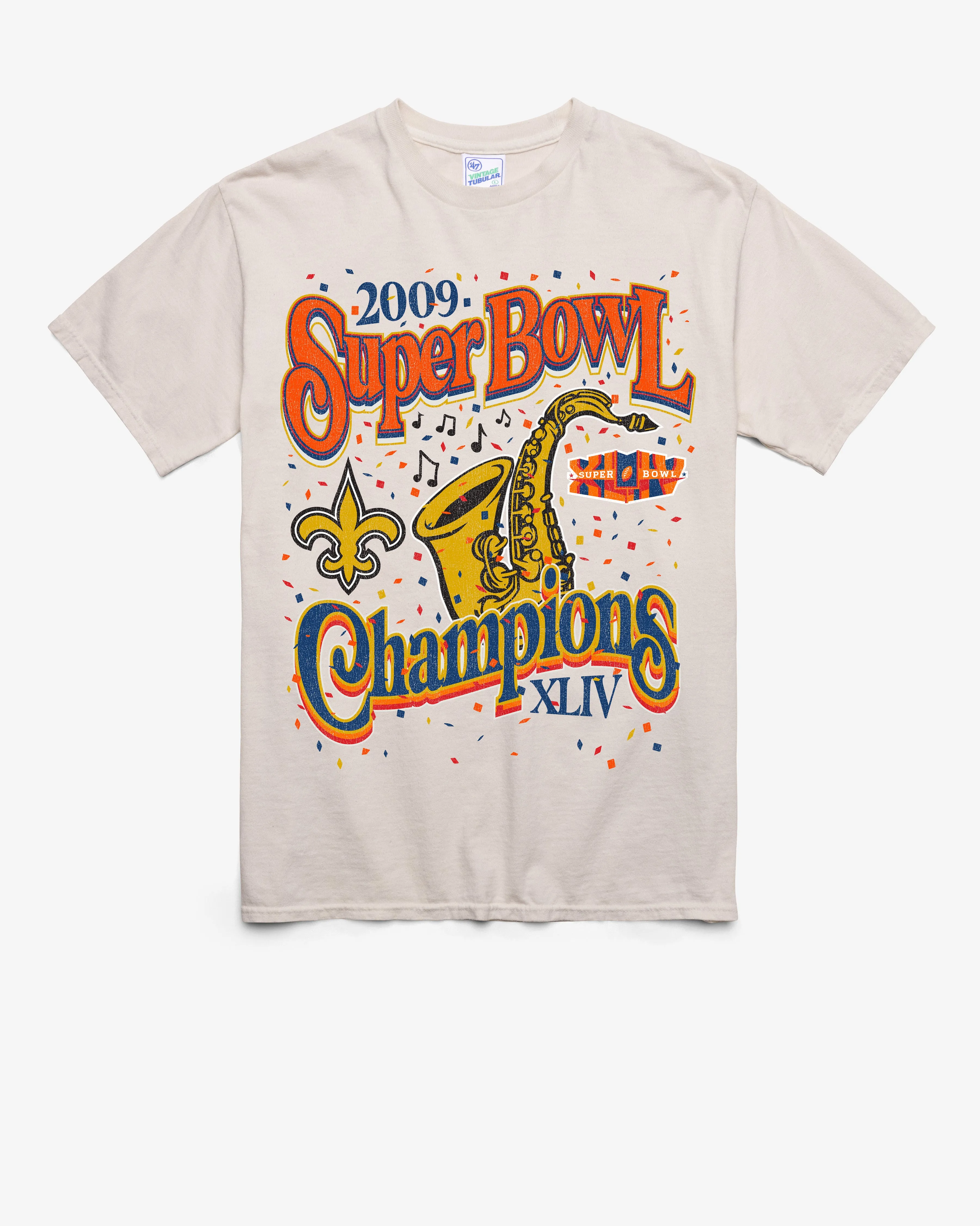 NEW ORLEANS SAINTS SB GRIDIRON LOCKER VINTAGE '47 TUBULAR TEE sold by 47