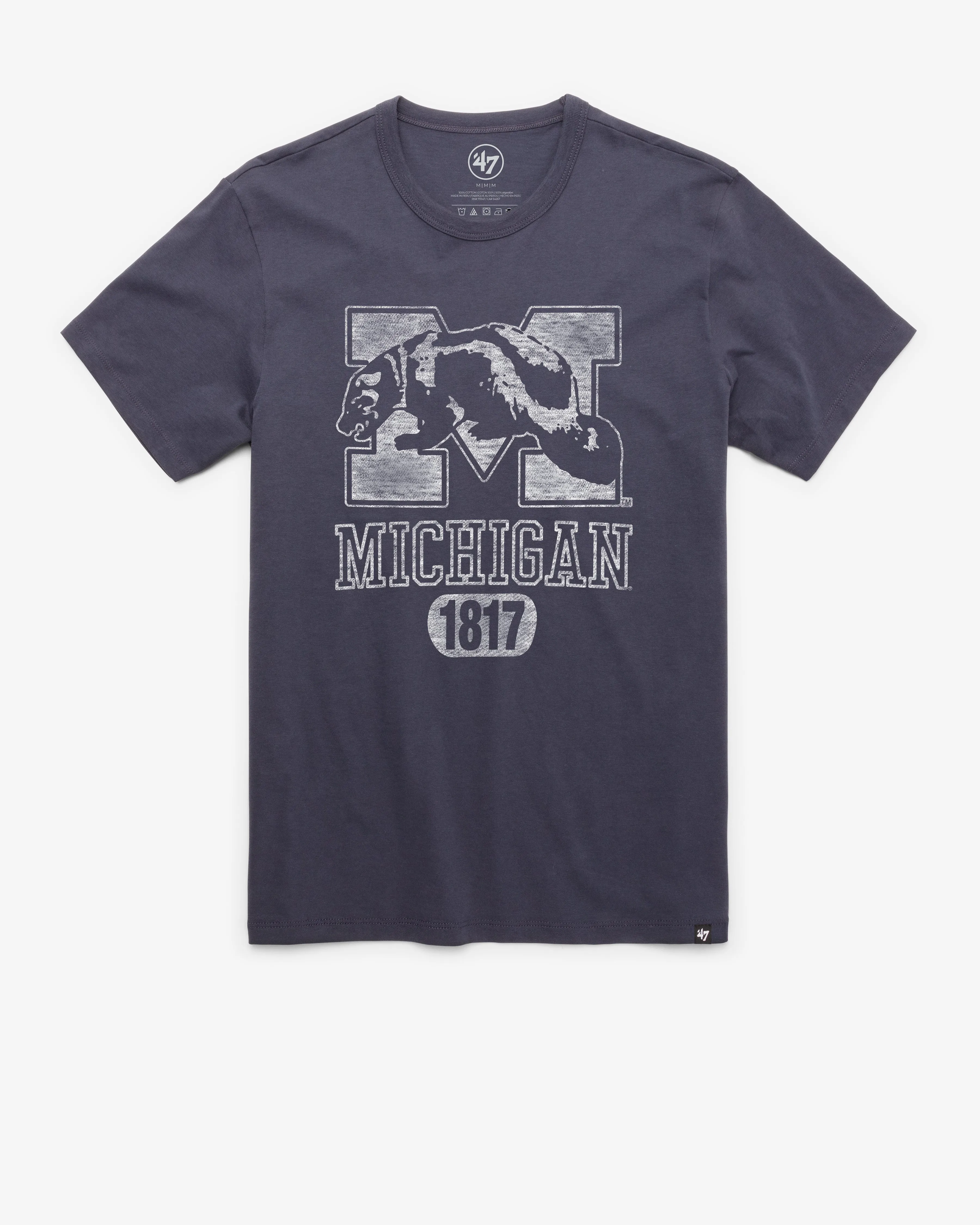 MICHIGAN WOLVERINES VINTAGE HAGEN '47 FRANKLIN TEE sold by 47