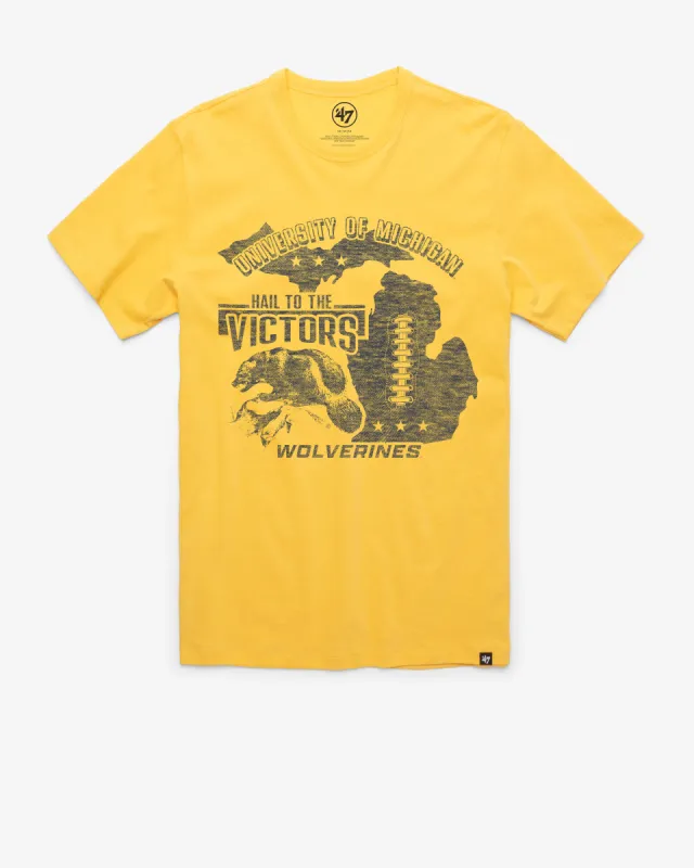 MICHIGAN WOLVERINES VINTAGE REGIONAL '47 FRANKLIN TEE sold by 47