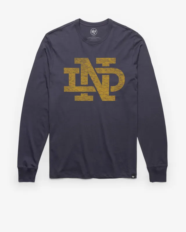 NOTRE DAME FIGHTIN IRISH VINTAGE PREMIER '47 FRANKLIN LONG SLEEVE TEE sold by 47