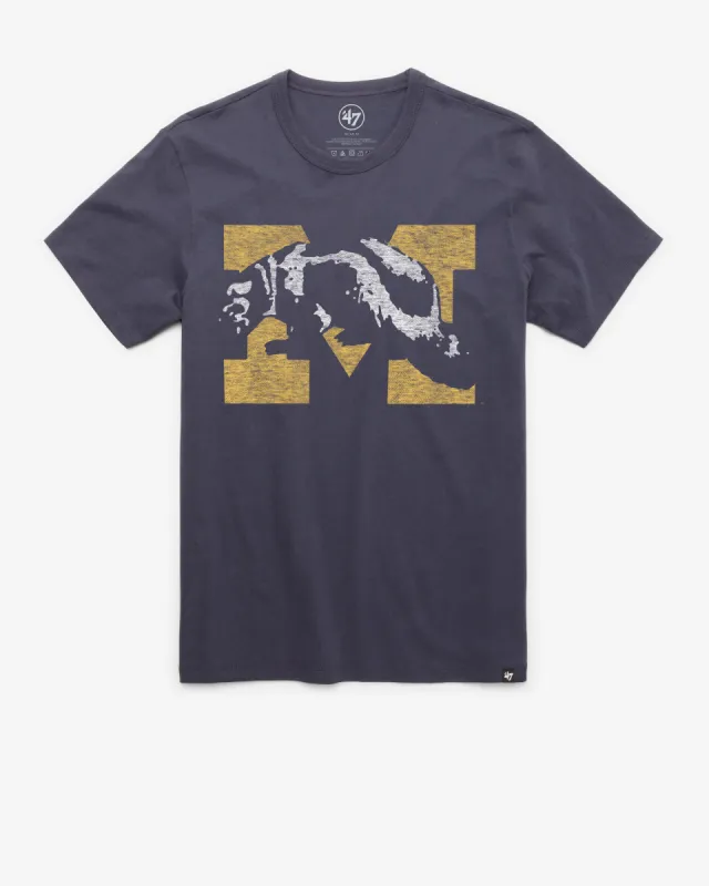 MICHIGAN WOLVERINES VINTAGE PREMIER '47 FRANKLIN TEE sold by 47