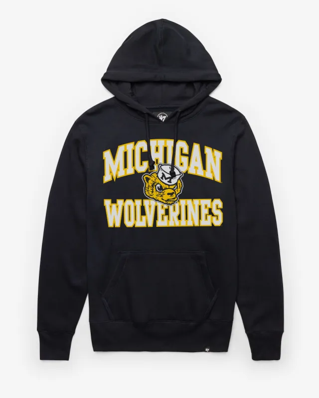 MICHIGAN WOLVERINES VINTAGE VELOCITY '47 HEADLINE HOOD sold by 47