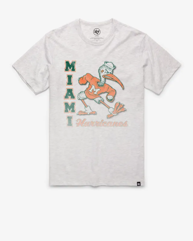 MIAMI HURRICANES VINTAGE PHASE OUT '47 FRANKLIN TEE sold by 47