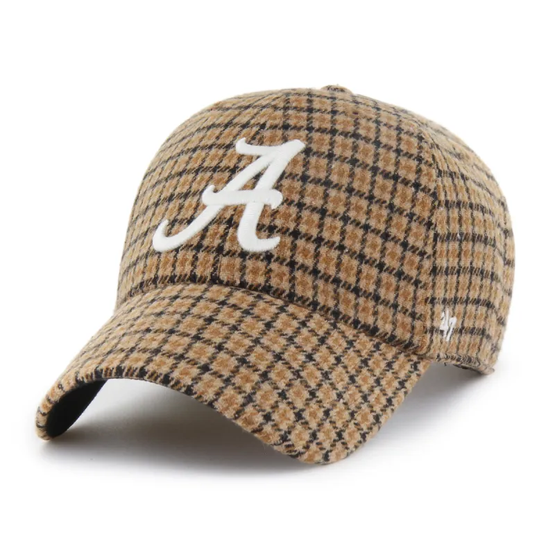 ALABAMA CRIMSON TIDE SHEPHERD'S CHECK '47 CLEAN UP sold by 47