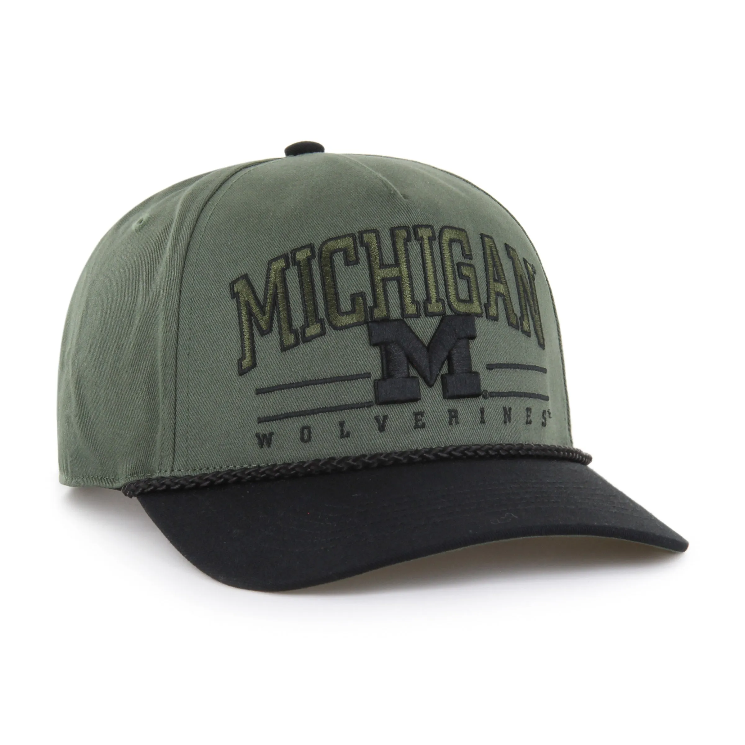 MICHIGAN WOLVERINES ROSCOE ROPE OPTION TWO TONE '47 HITCH sold by 47 product image thumbnail 3