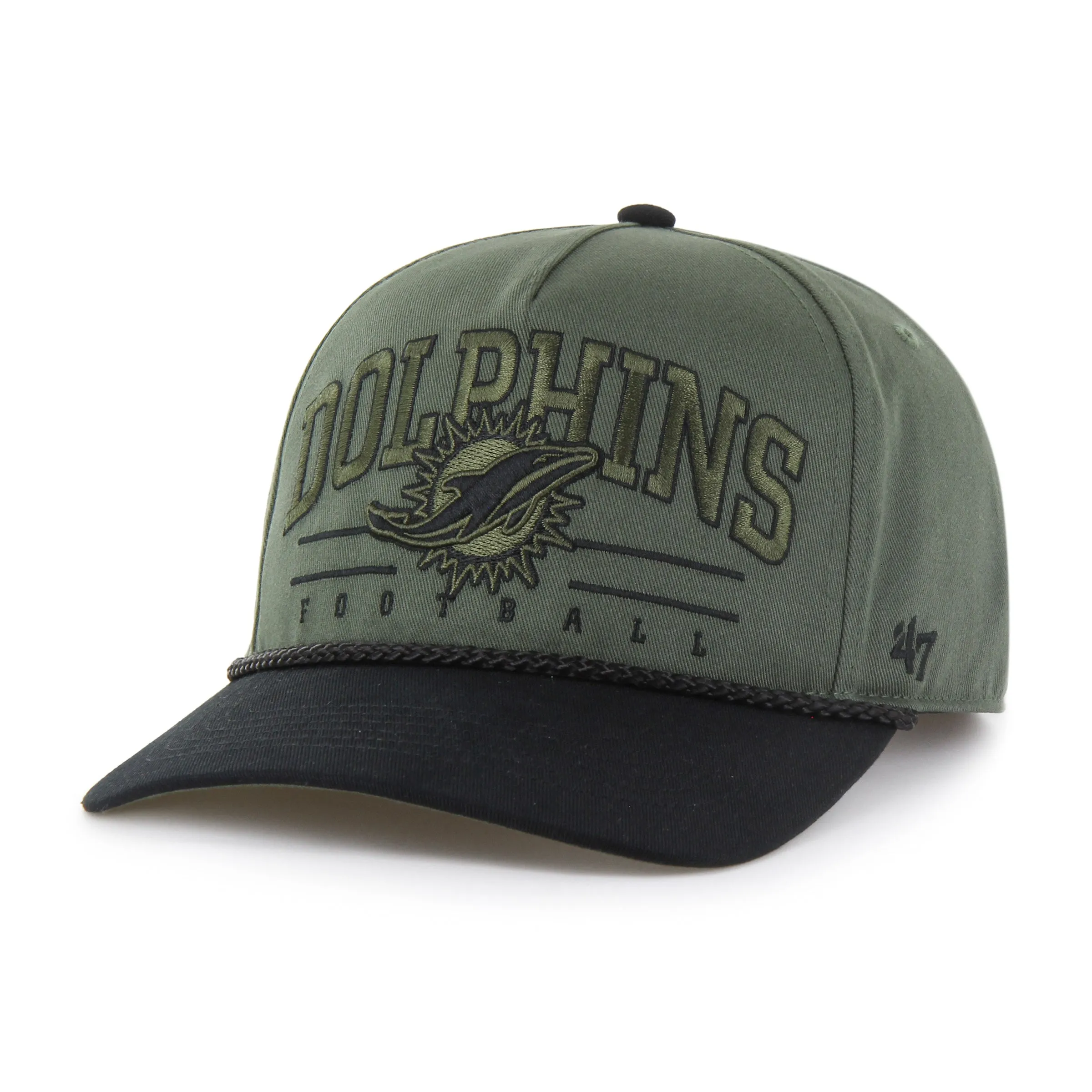 MIAMI DOLPHINS ROSCOE ROPE OPTION '47 HITCH RF RELAXED FIT sold by 47