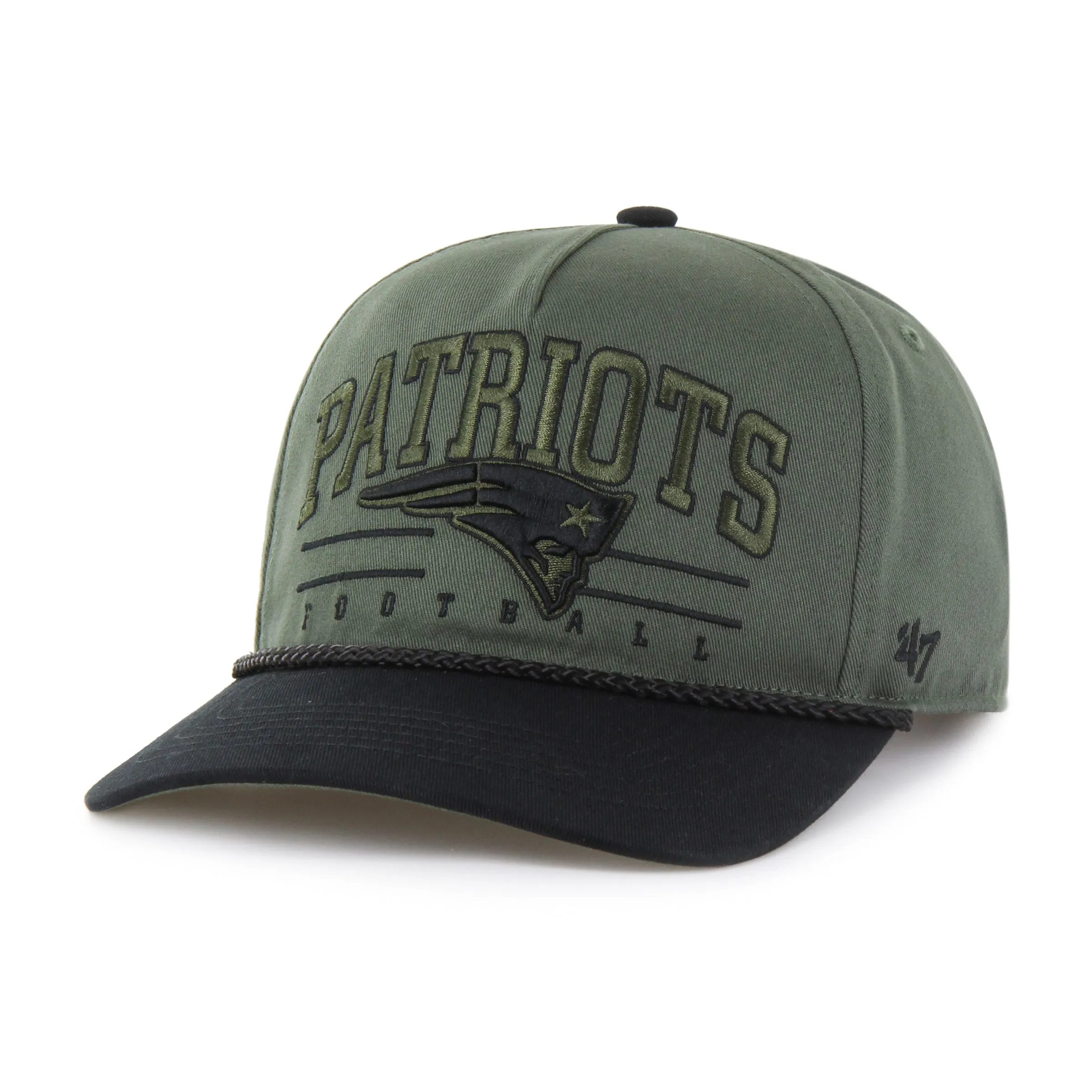 NEW ENGLAND PATRIOTS ROSCOE ROPE OPTION '47 HITCH RF RELAXED FIT sold by 47