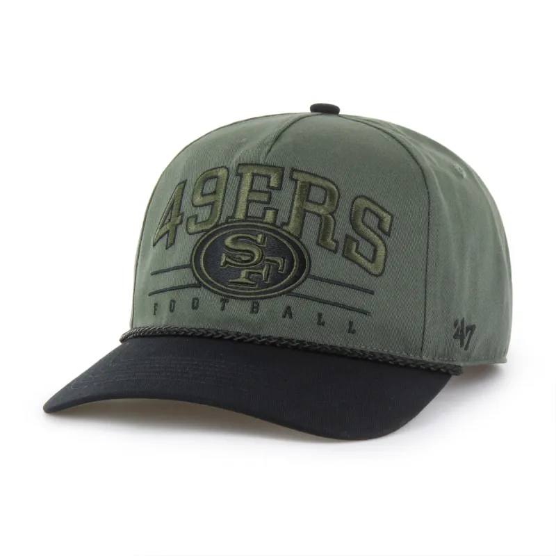 SAN FRANCISCO 49ERS ROSCOE ROPE OPTION '47 HITCH RF RELAXED FIT sold by 47