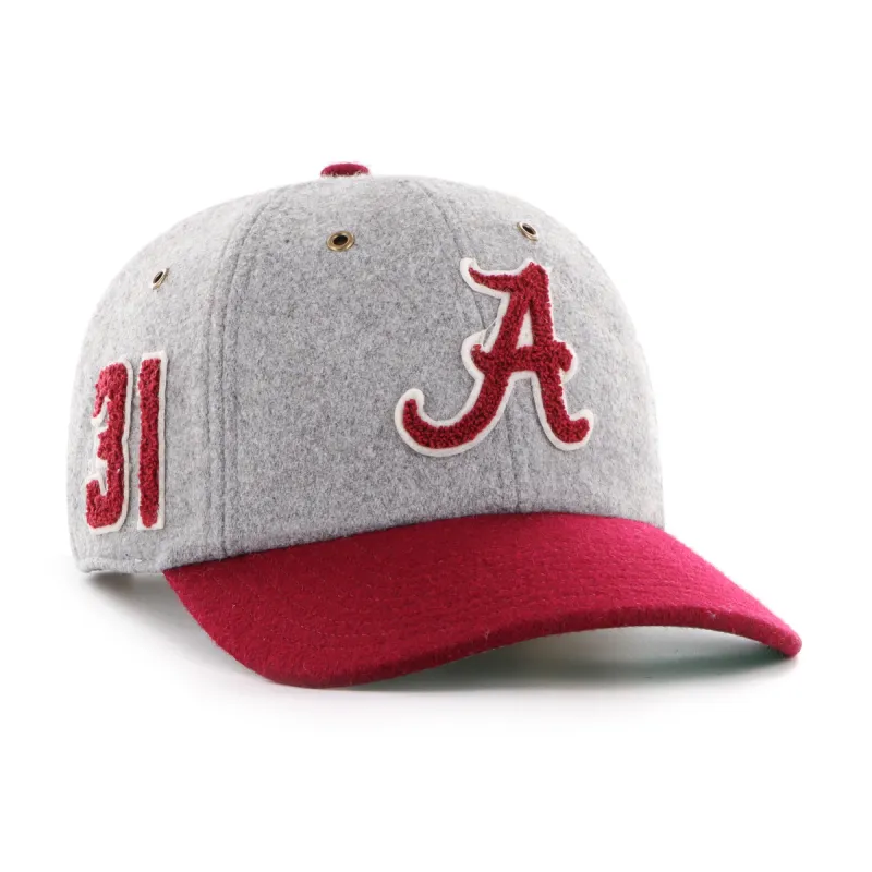 ALABAMA CRIMSON TIDE OFF CAMPUS '47 CLEAN UP MID FIT made by 47
