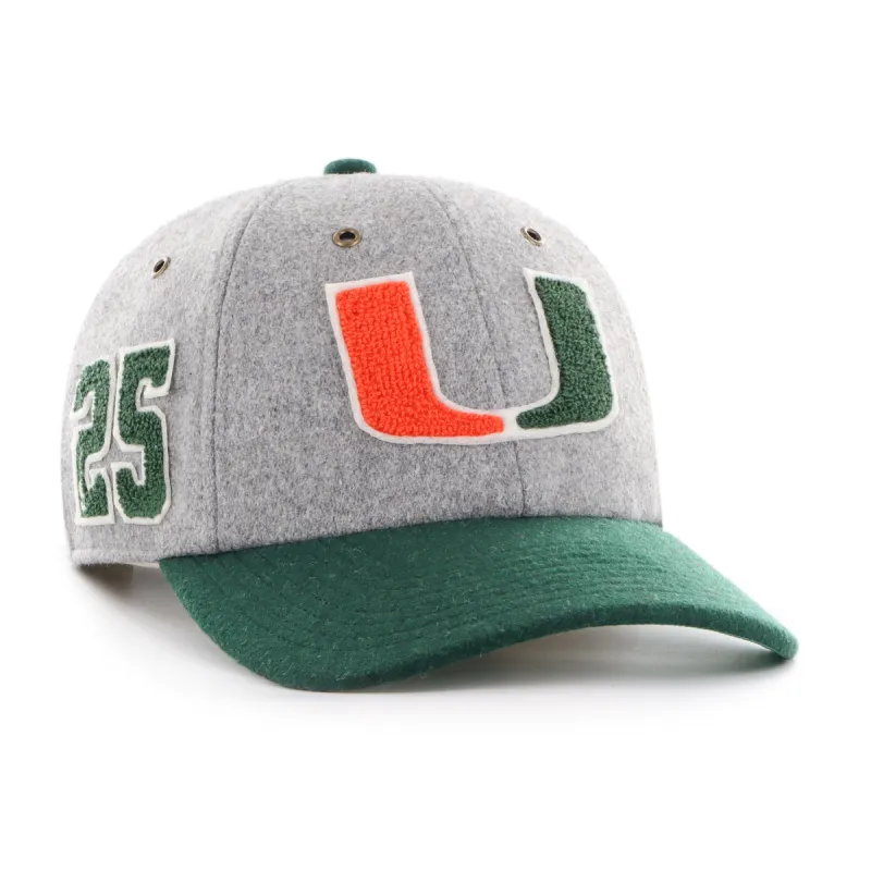 MIAMI HURRICANES OFF CAMPUS '47 CLEAN UP MID FIT sold by 47