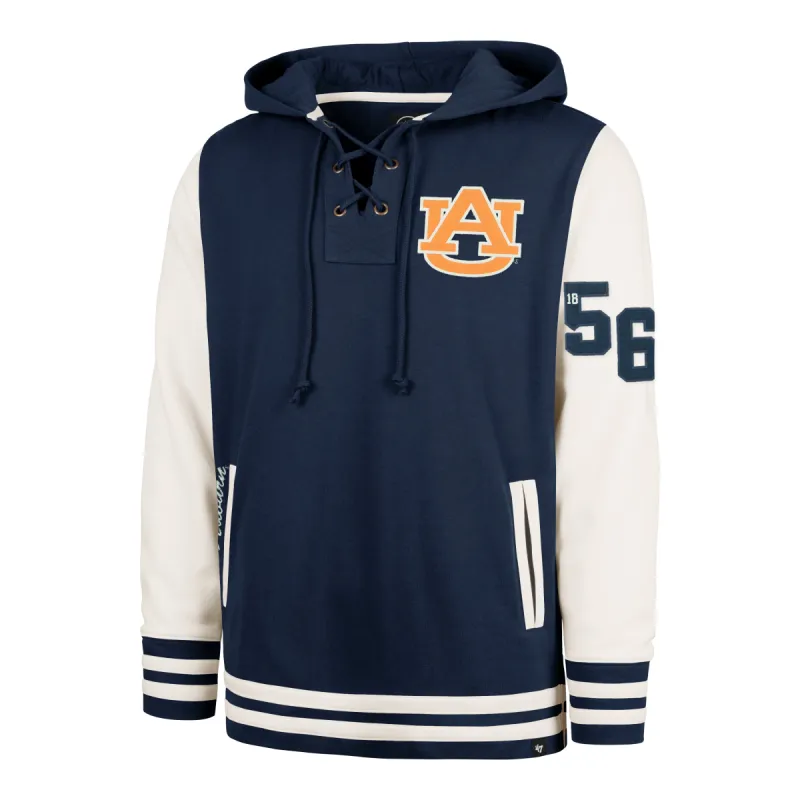 AUBURN TIGERS LETTERMAN FIELD LATERAL '47 LACER HOOD made by 47