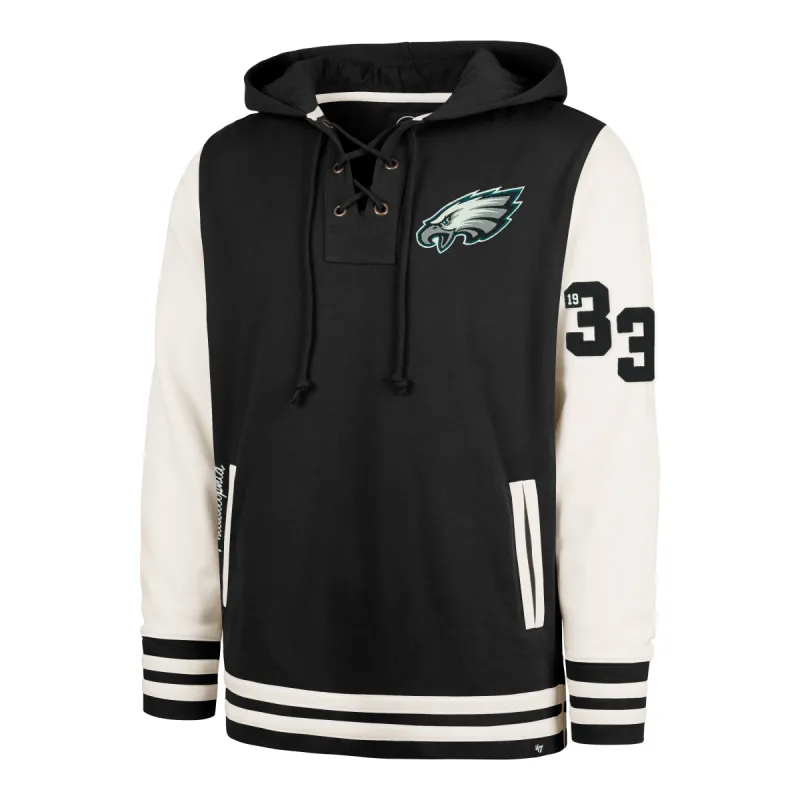 PHILADELPHIA EAGLES LETTERMAN FIELD LATERAL '47 LACER HOOD made by 47