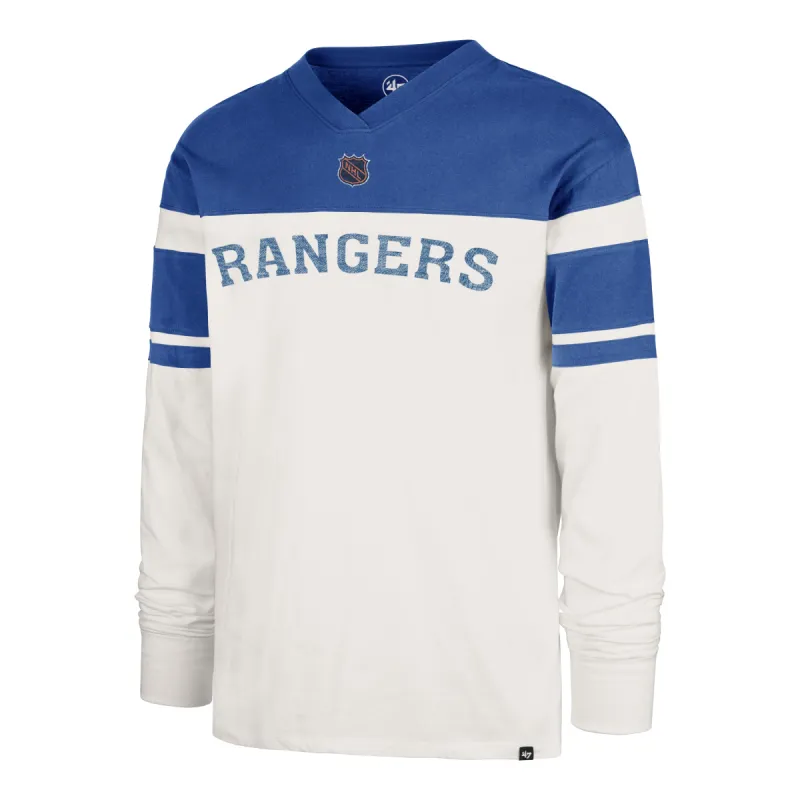 NEW YORK RANGERS VINTAGE ICE BLOCK '47 SOUTHIE LONG SLEEVE TEE sold by 47