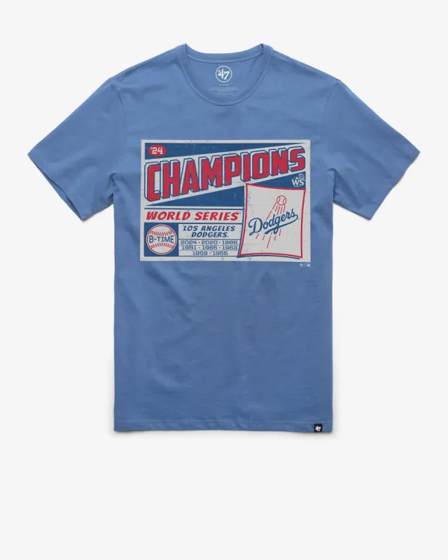 LOS ANGELES DODGERS 2024 WORLD SERIES CHAMPIONS '47 FRANKLIN TEE sold by 47
