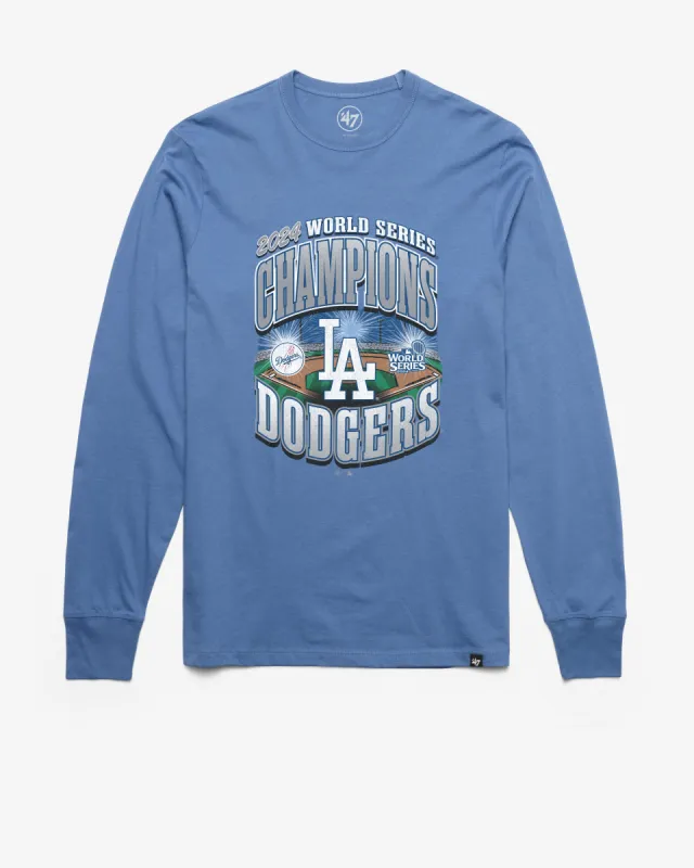 LOS ANGELES DODGERS 2024 WORLD SERIES CHAMPIONS '47 FRANKLIN LONG SLEEVE TEE sold by 47