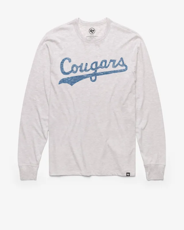 BRIGHAM YOUNG COUGARS VINTAGE PREMIER '47 FRANKLIN LONG SLEEVE TEE sold by 47