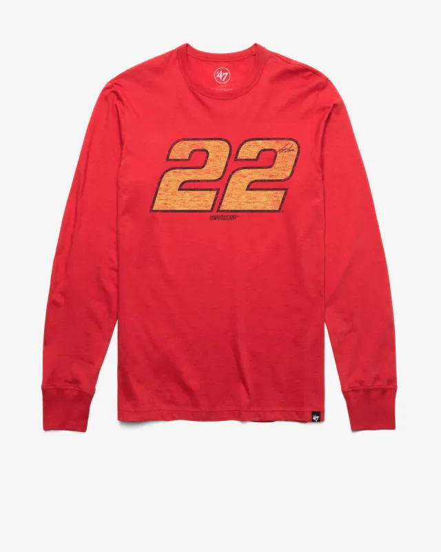 NASCAR JOEY LOGANO TEAM PENSKE DRIVER '47 FRANKLIN LONG SLEEVE TEE sold by 47