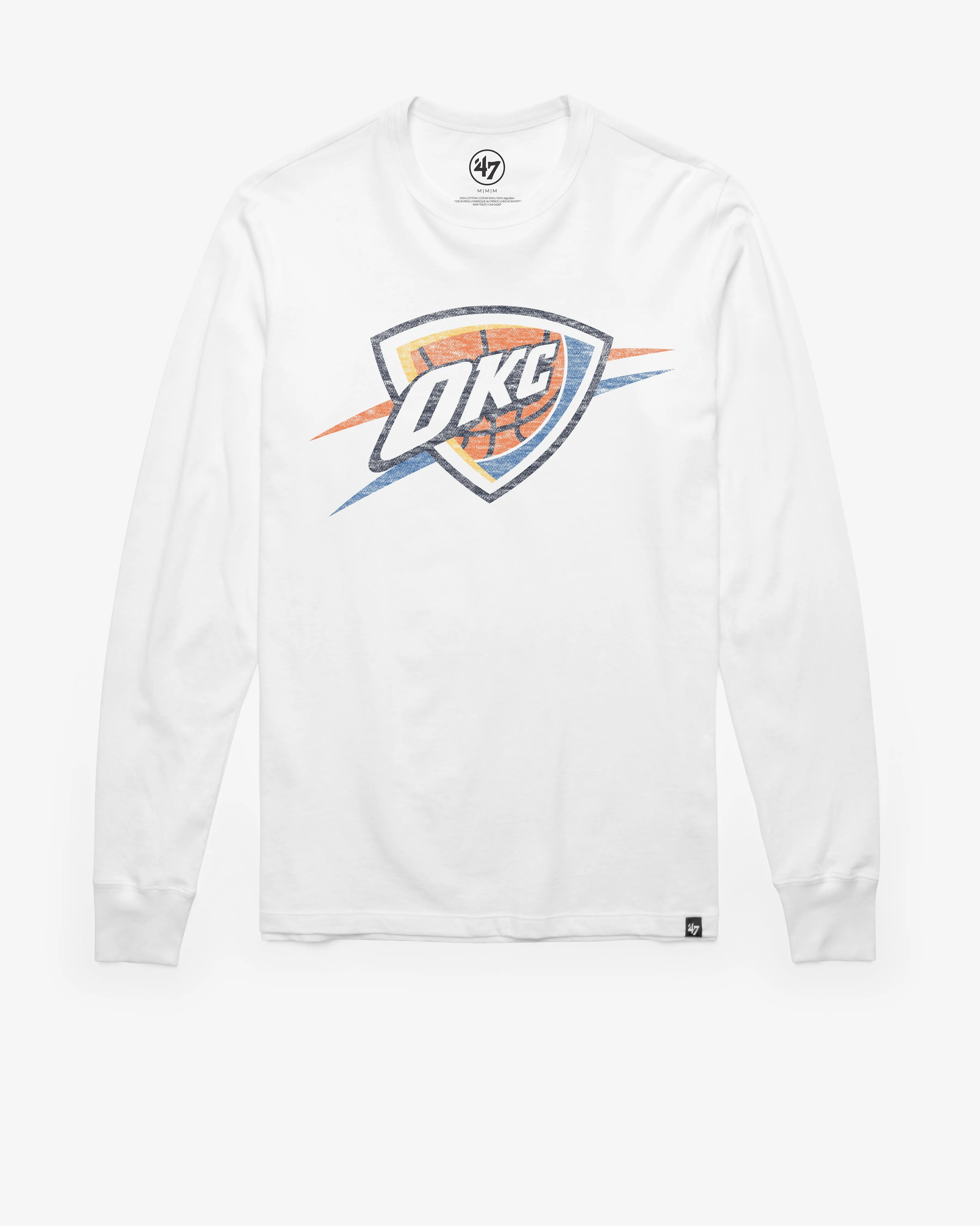 OKLAHOMA CITY THUNDER PREMIER '47 FRANKLIN LONG SLEEVE TEE sold by 47