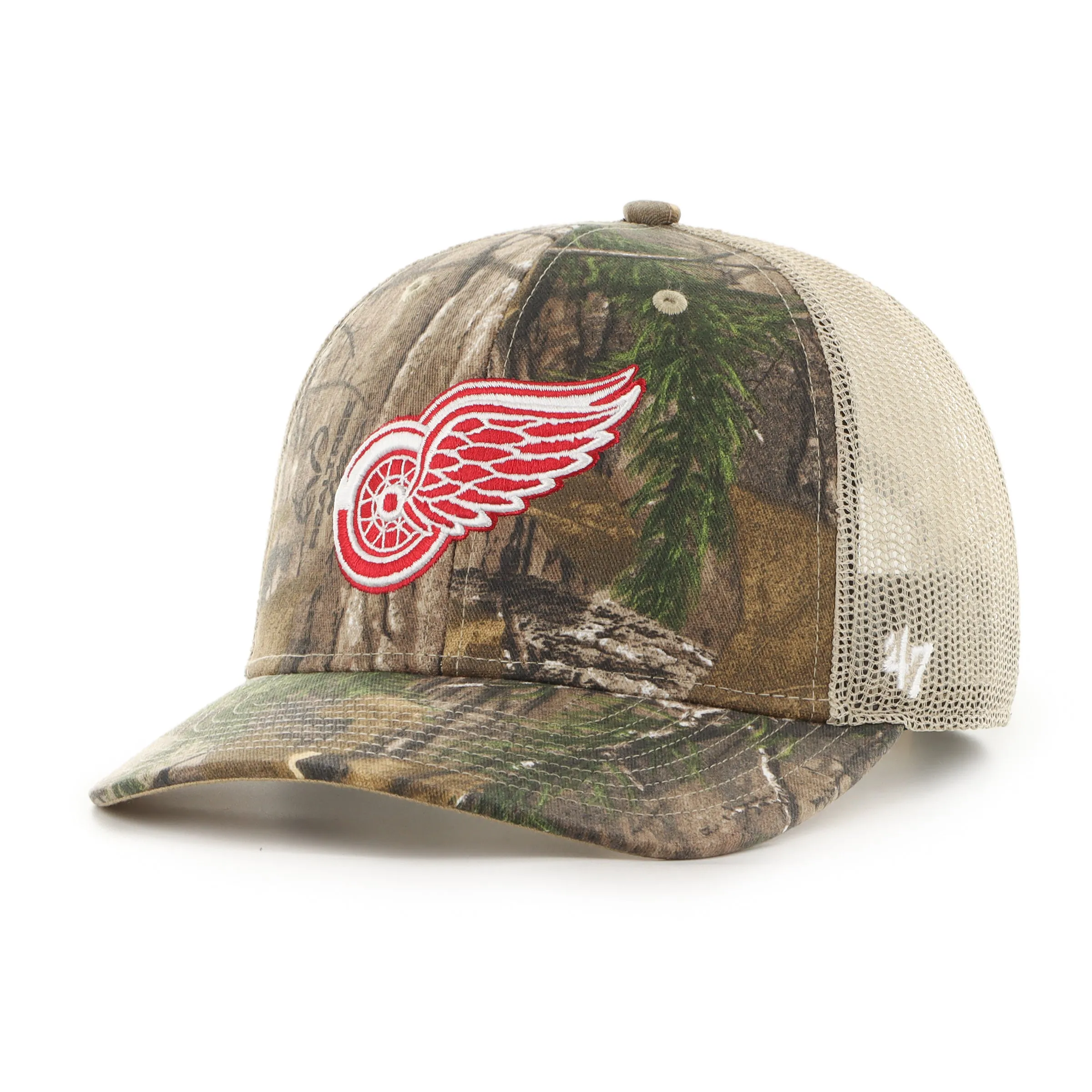 DETROIT RED WINGS REALTREE X '47 TRUCKER sold by 47