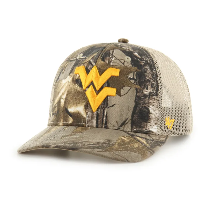 WEST VIRGINIA MOUNTAINEERS REALTREE X '47 TRUCKER sold by 47