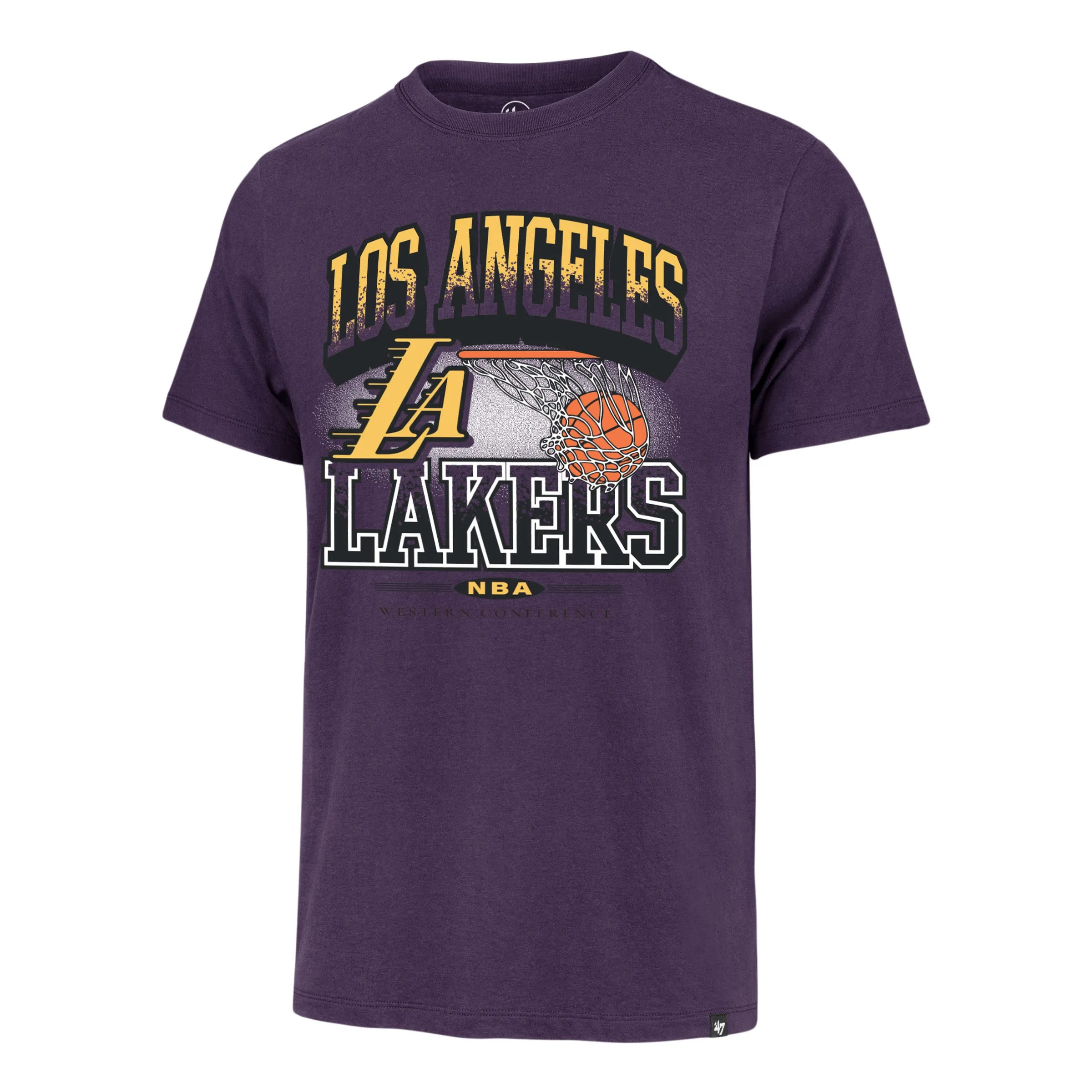 LOS ANGELES LAKERS CITY EDITION NO LOOK '47 FRANKLIN TEE sold by 47