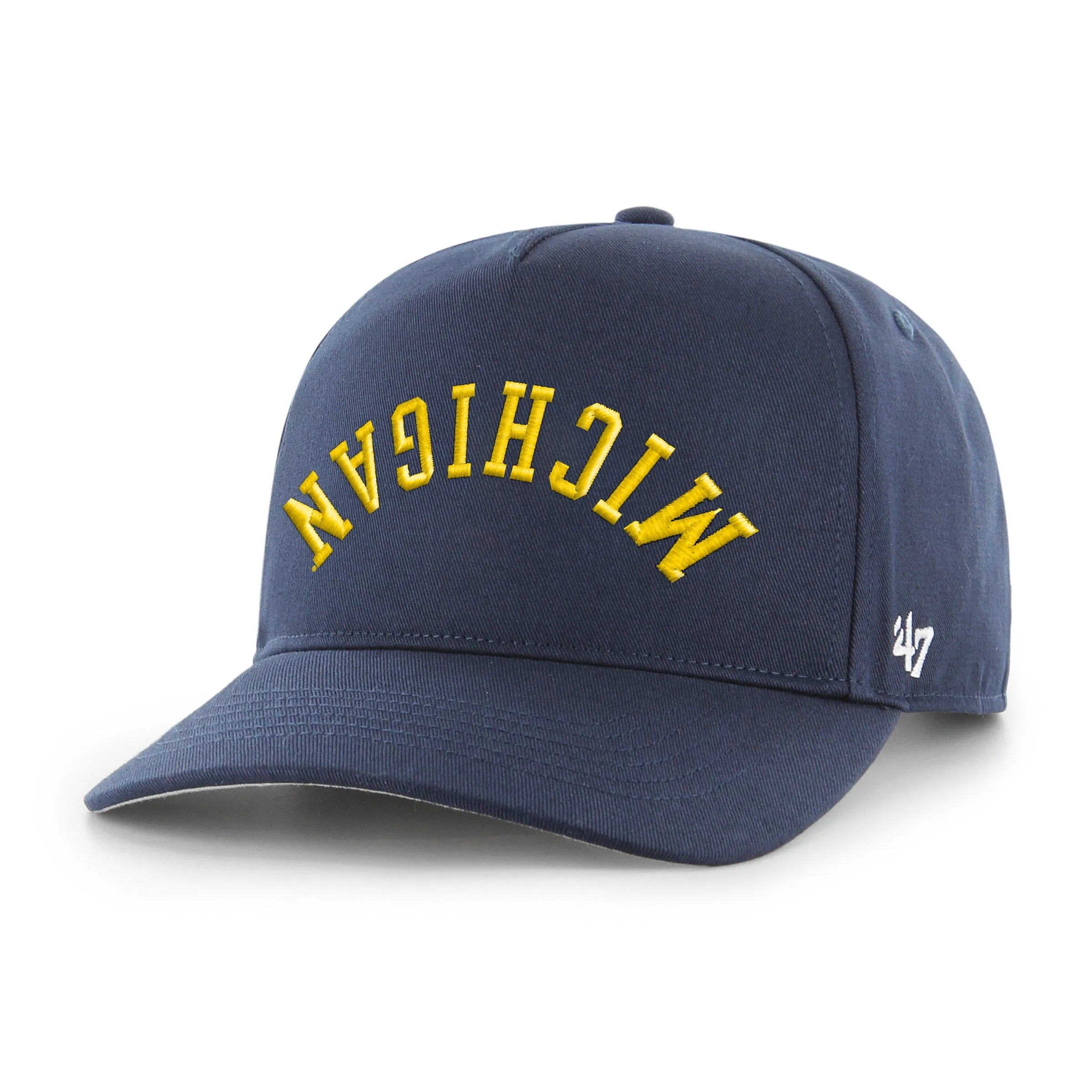 MICHIGAN WOLVERINES UPSIDE DOWN '47 HITCH RF RELAXED FIT sold by 47 product image thumbnail 3