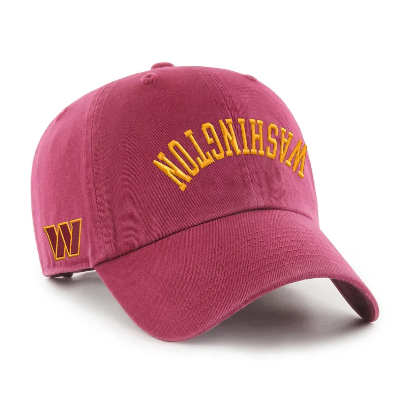 WASHINGTON COMMANDERS UPSIDE DOWN '47 CLEAN UP sold by 47