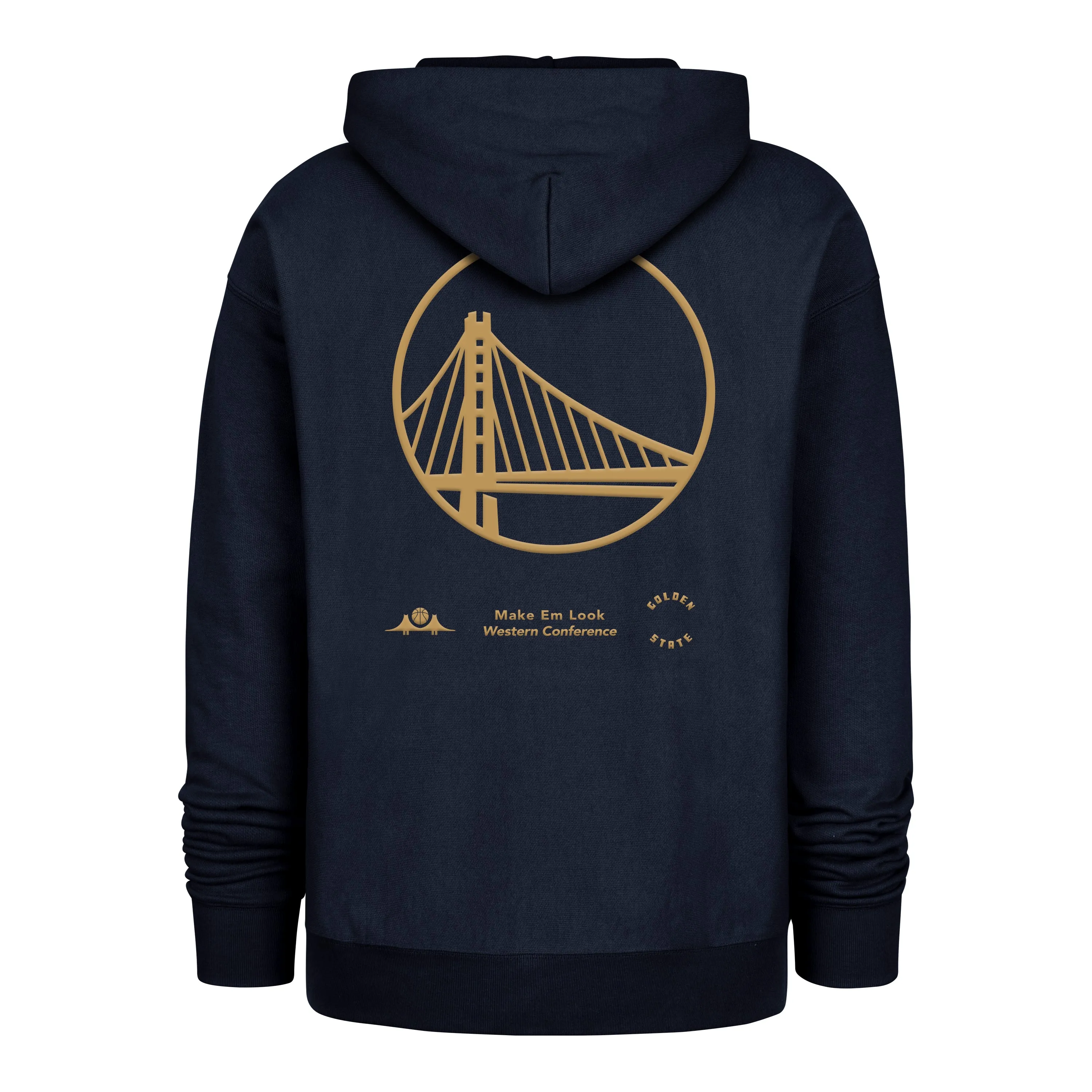 GOLDEN STATE WARRIORS CITY EDITION DOUBLE CROSSOVER '47 FOUNDATION HOOD sold by 47 product image thumbnail 2