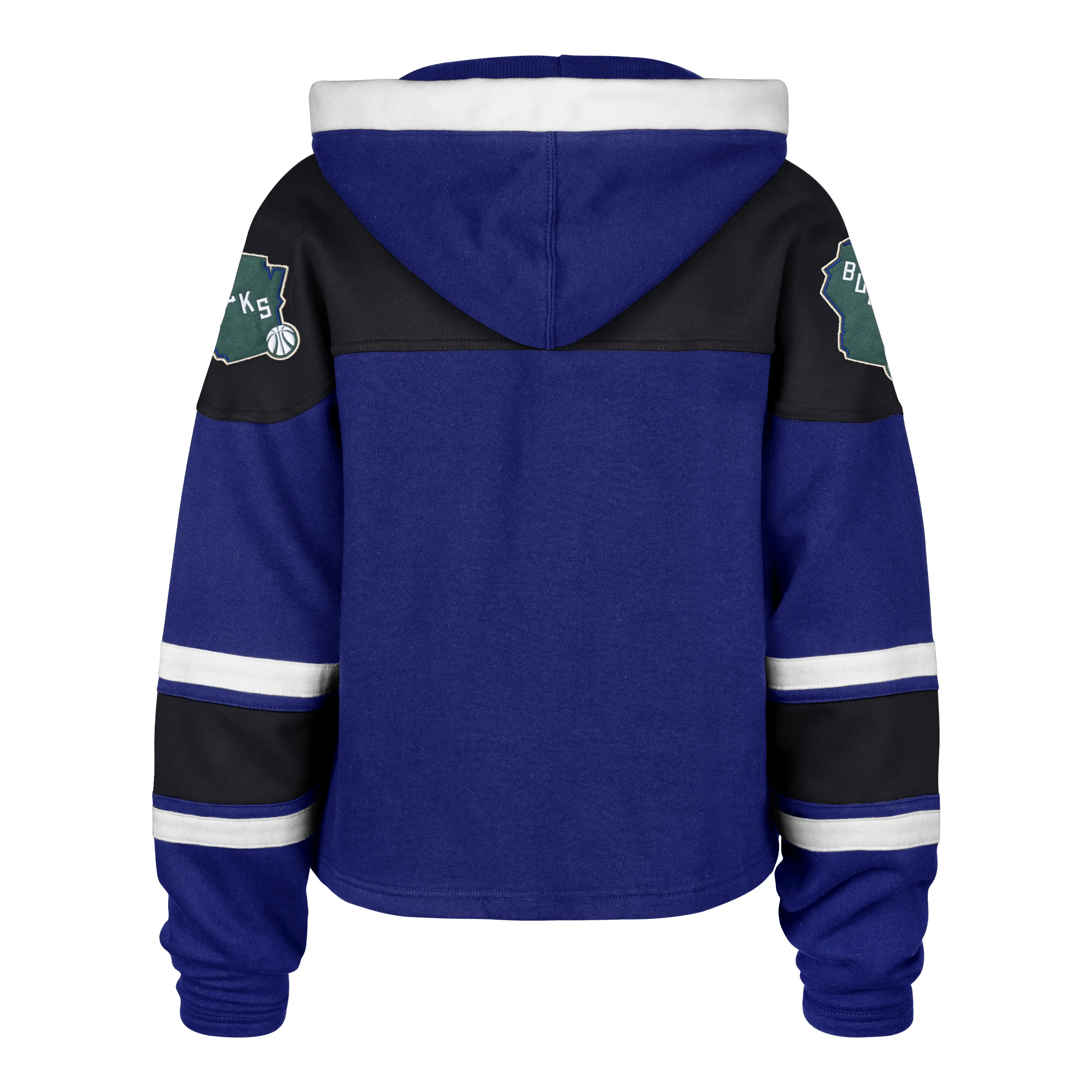 MILWAUKEE BUCKS CITY EDITION CROPPED SUPERIOR '47 LACER HOOD WOMENS sold by 47 product image thumbnail 2