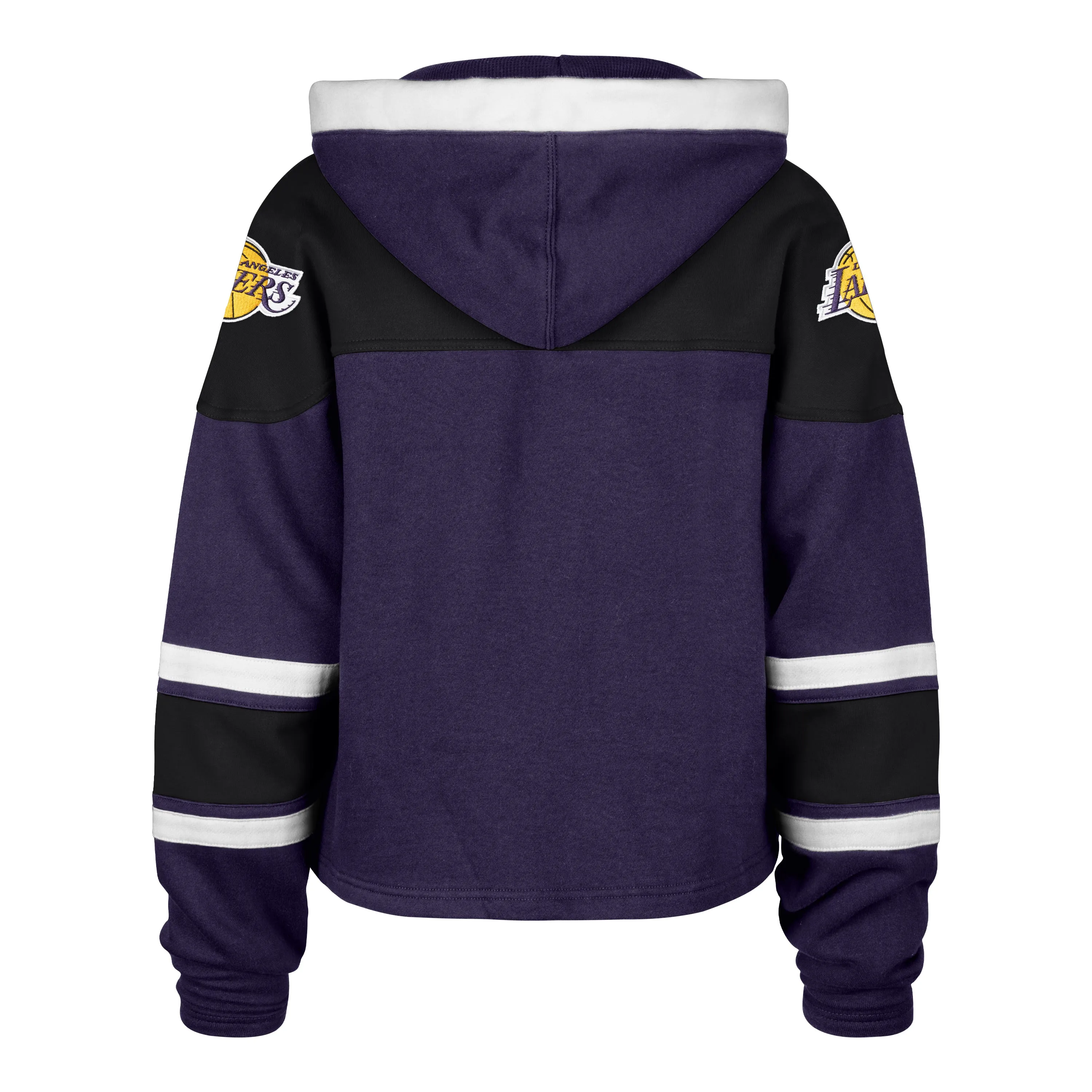 LOS ANGELES LAKERS CITY EDITION CROPPED SUPERIOR '47 LACER HOOD WOMENS sold by 47 product image thumbnail 2