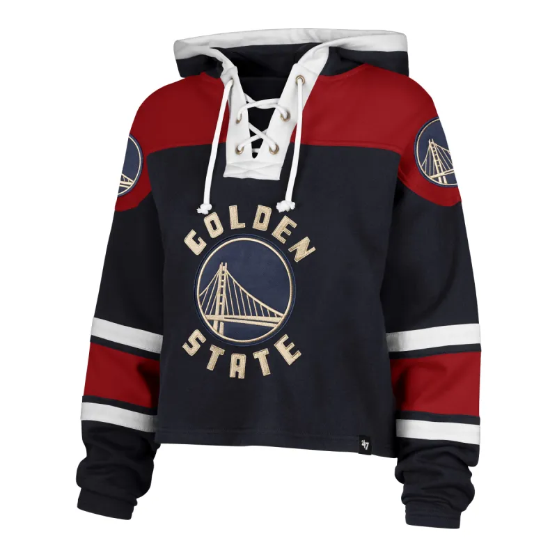 GOLDEN STATE WARRIORS CITY EDITION CROPPED SUPERIOR '47 LACER HOOD WOMENS sold by 47