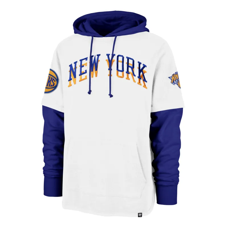 NEW YORK KNICKS CITY EDITION TRIFECTA '47 SHORTSTOP HOOD sold by 47