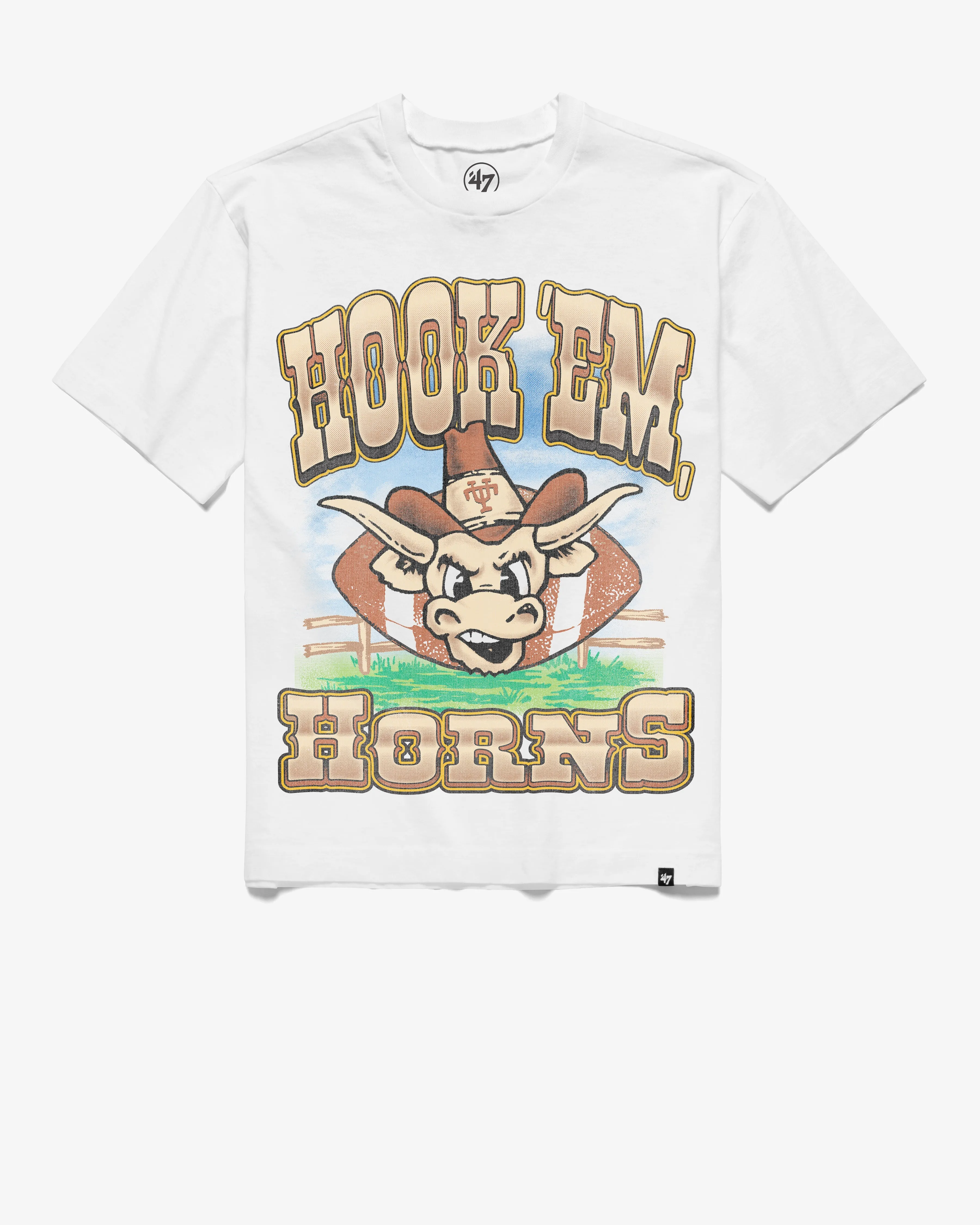 TEXAS LONGHORNS VINTAGE SIGMA '47 FOUNDATION TEE sold by 47