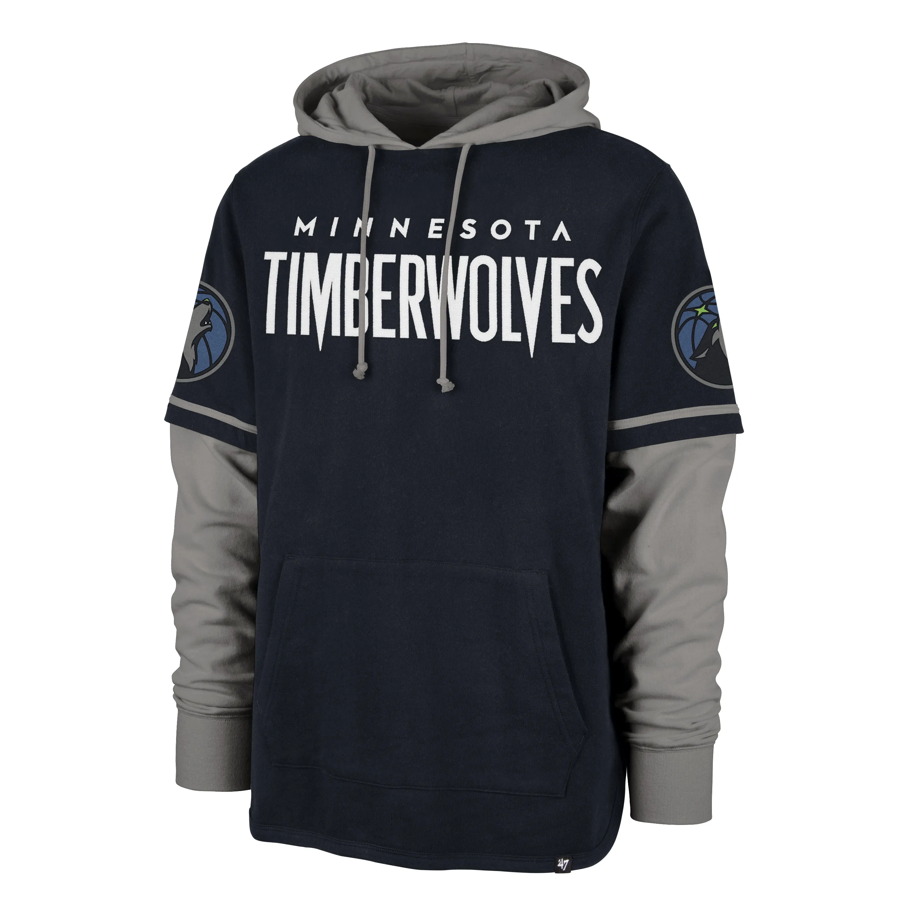 MINNESOTA TIMBERWOLVES TRIFECTA '47 SHORTSTOP PULLOVER HOOD sold by 47