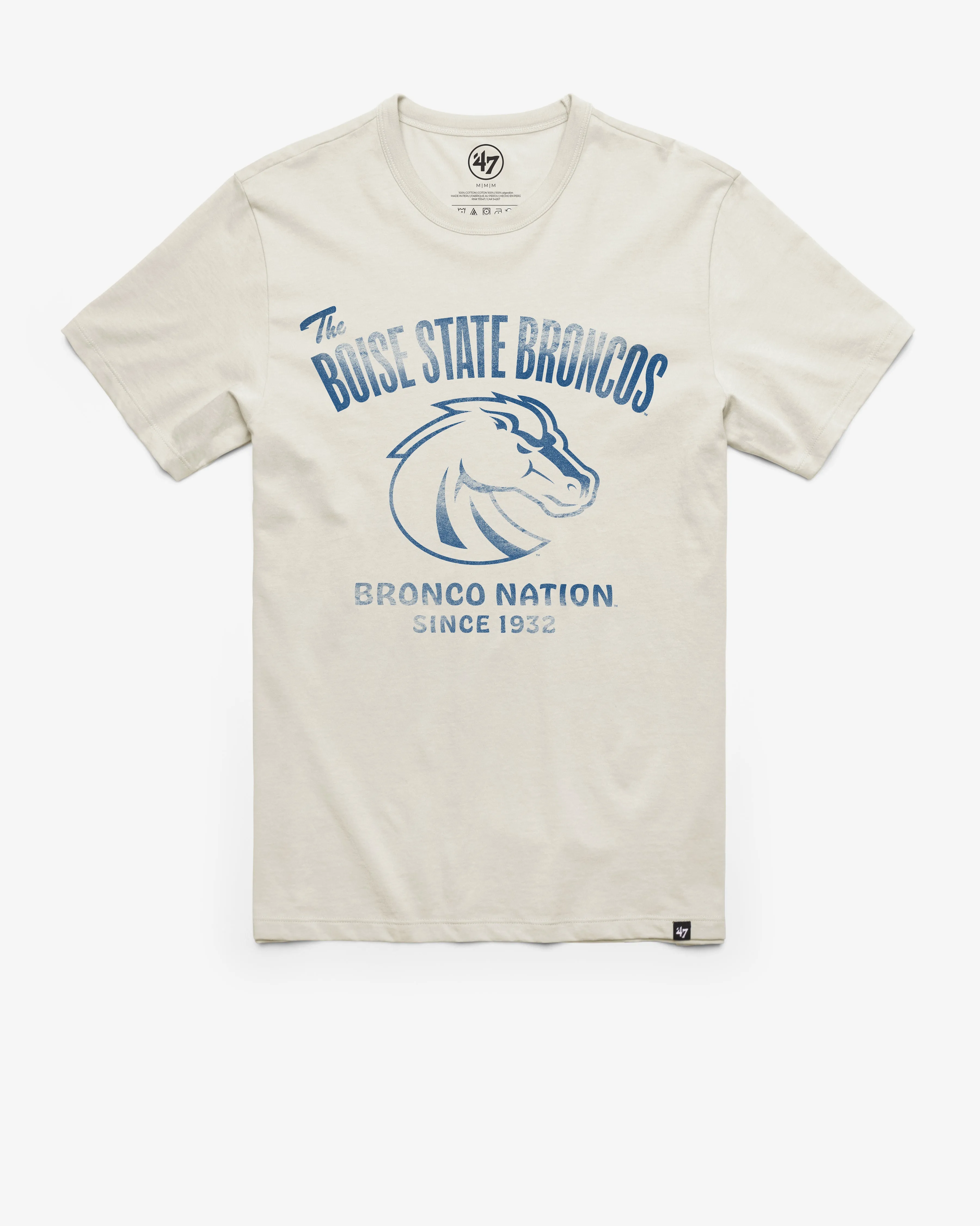 BOISE STATE BRONCOS WIDE OPEN '47 FRANKLIN TEE sold by 47