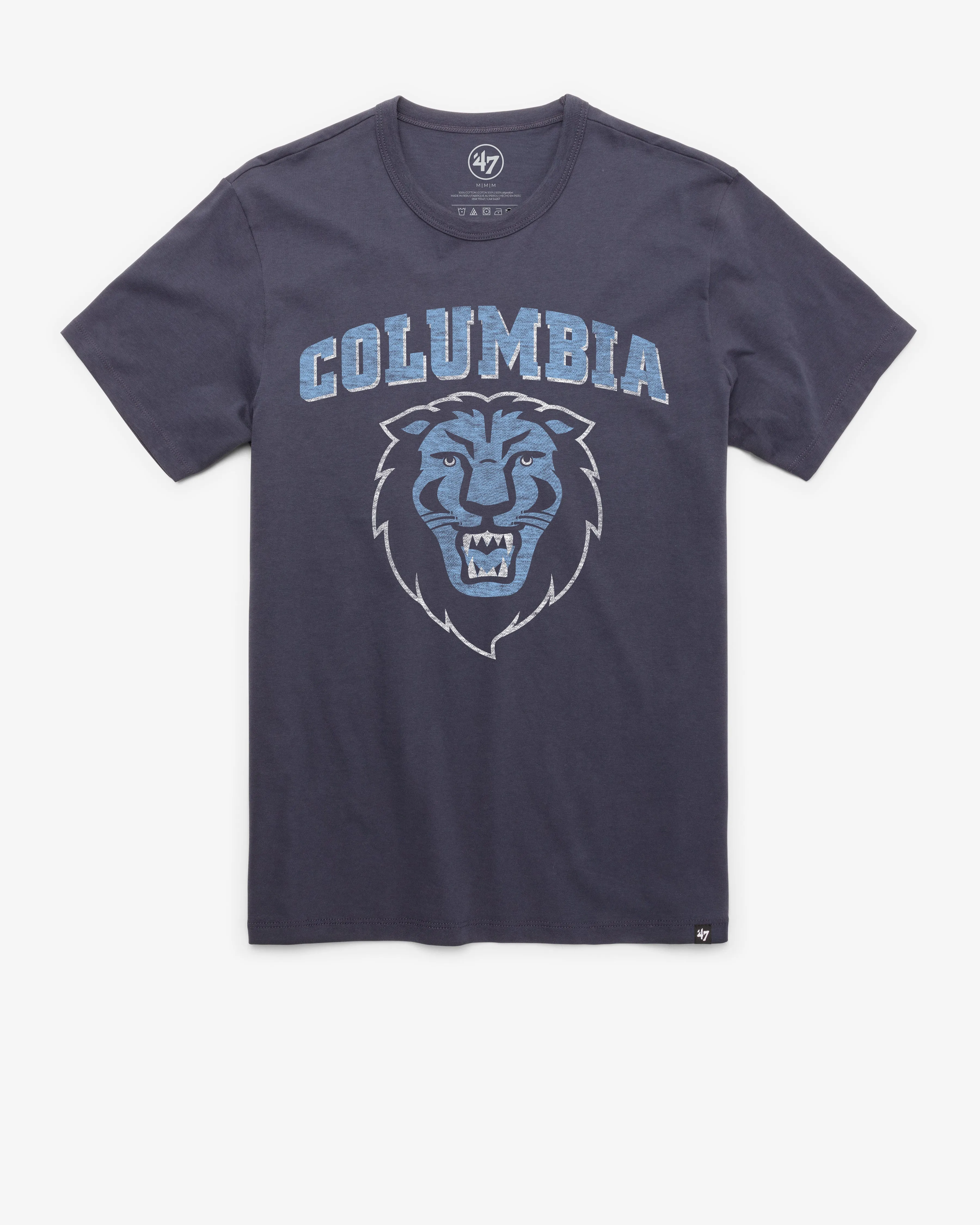 COLUMBIA LIONS ATHLETIC MARKS GRIT '47 SCRUM TEE sold by 47