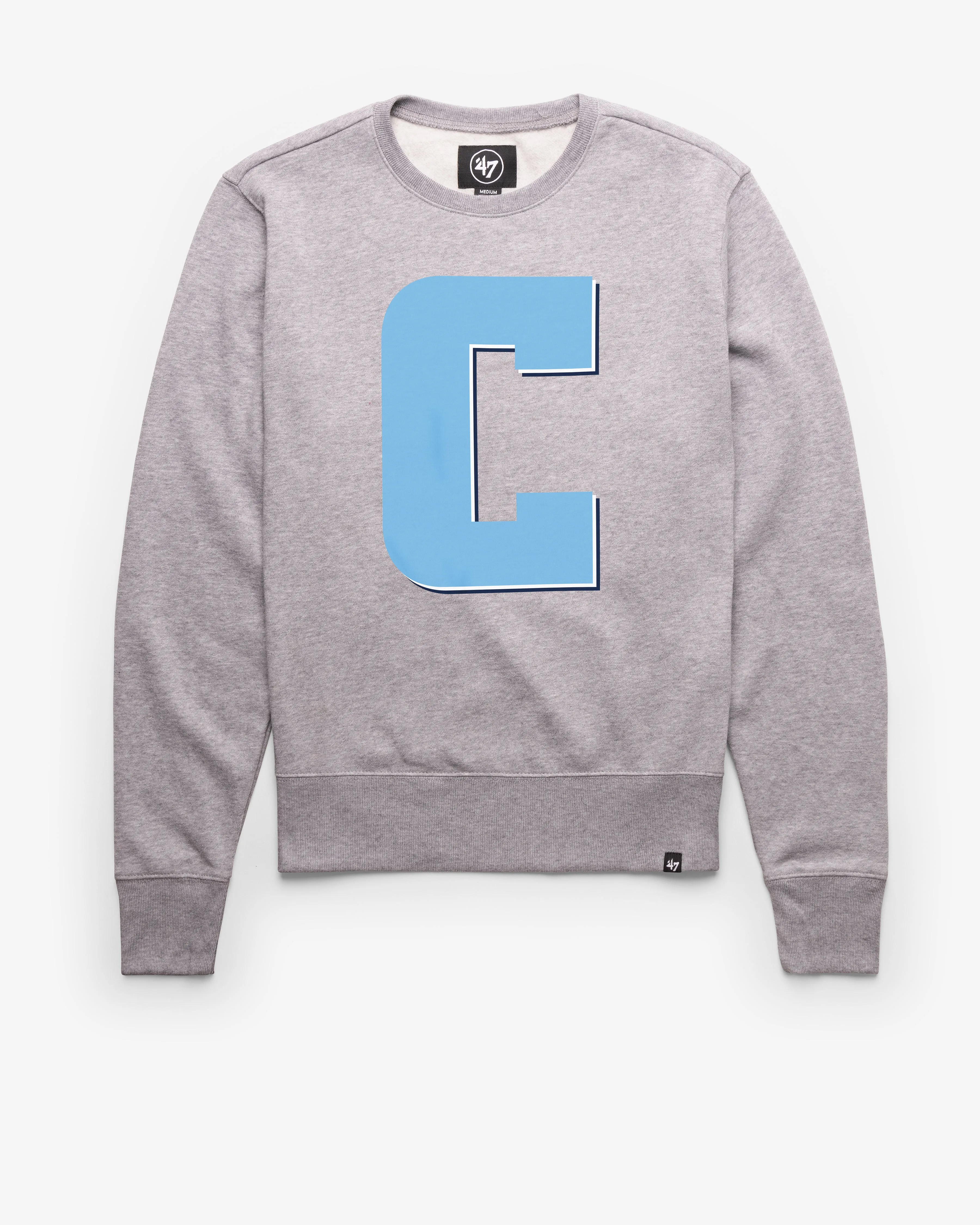 COLUMBIA LIONS ATHLETIC MARKS IMPRINT '47 HEADLINE CREW sold by 47