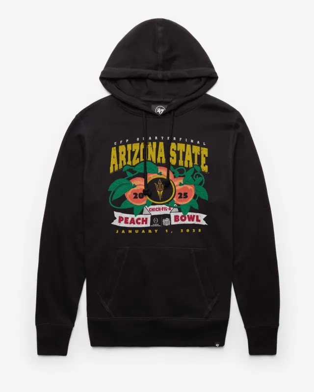 ARIZONA STATE SUN DEVILS PEACH BOWL PLAYOFF '47 HEADLINE HOOD made by 47
