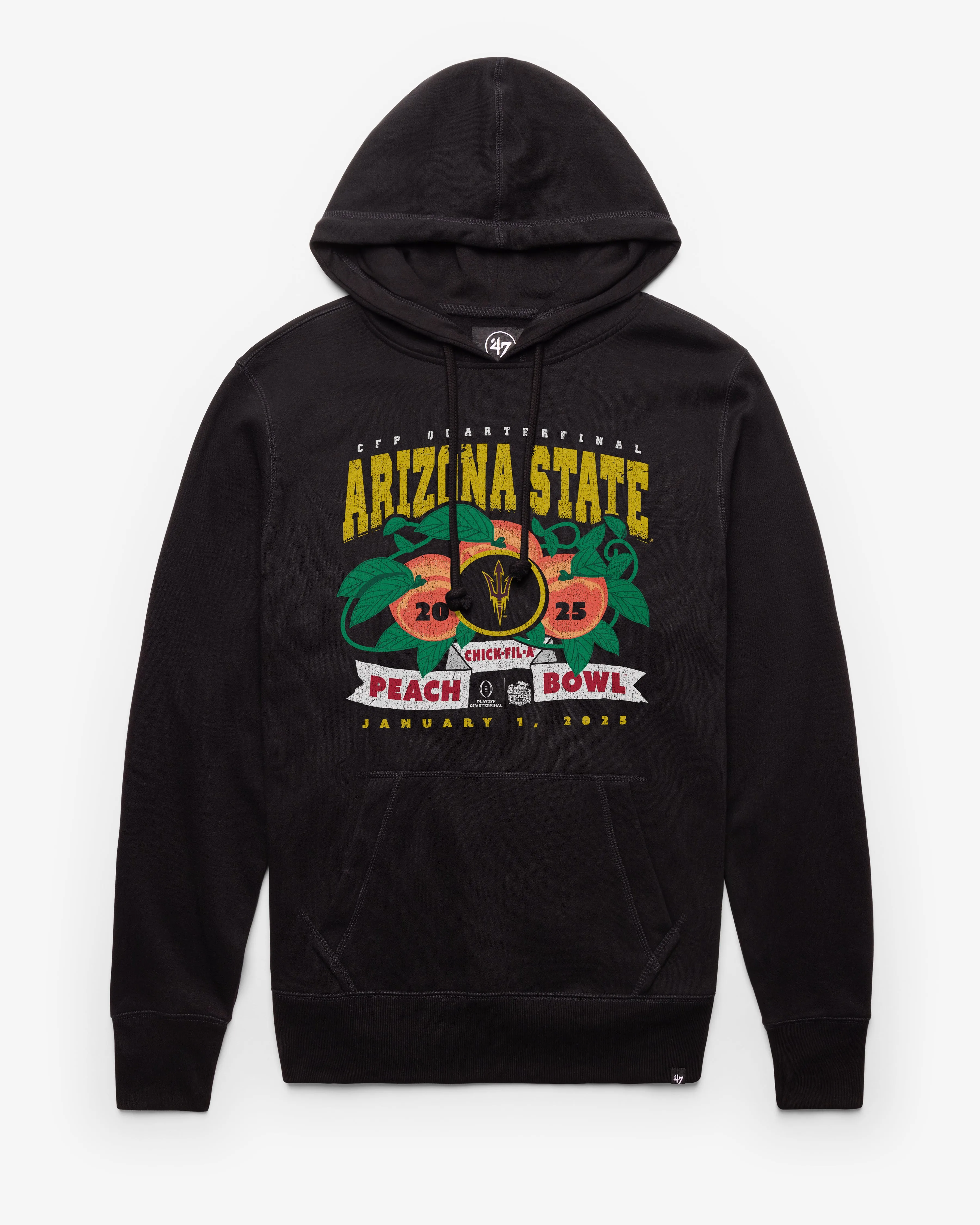 ARIZONA STATE SUN DEVILS PEACH BOWL PLAYOFF '47 HEADLINE HOOD sold by 47