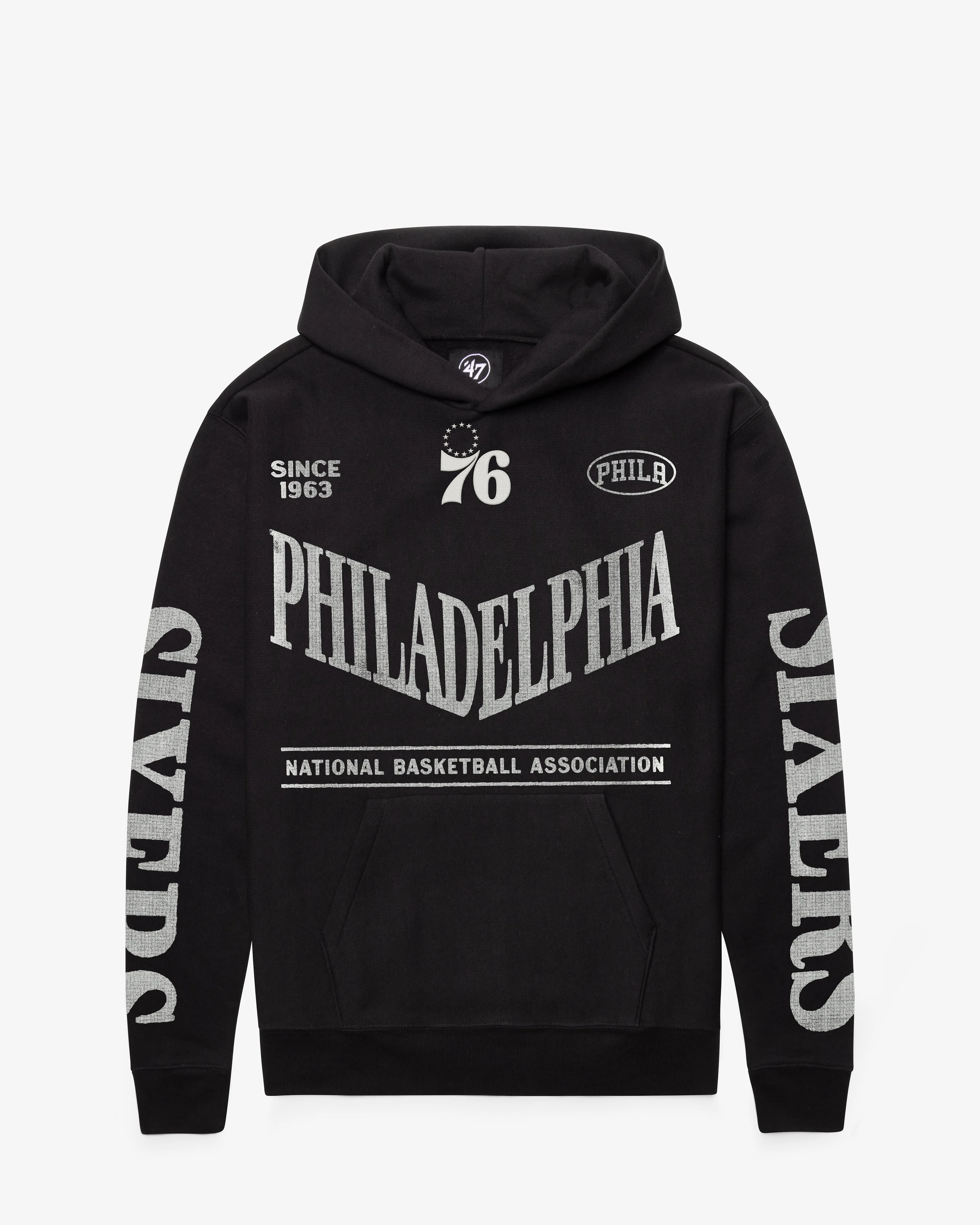 PHILADELPHIA 76ERS GRINDSTONE '47 FOUNDATION HOOD sold by 47