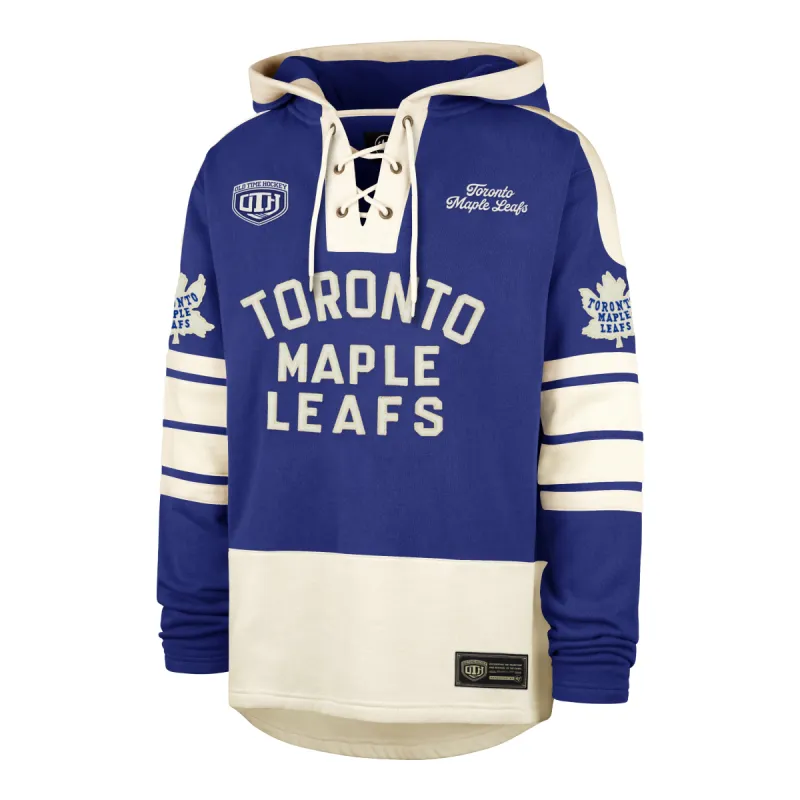 OLD TIME HOCKEY TORONTO MAPLE LEAFS VINTAGE BLUE LINE HERITAGE '47 LACER sold by 47