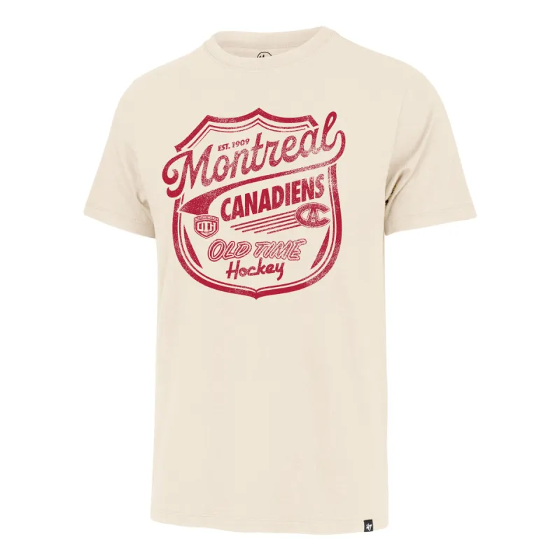 OLD TIME HOCKEY MONTREAL CANADIENS VINTAGE POKE CHECK '47 FRANKLIN TEE sold by 47