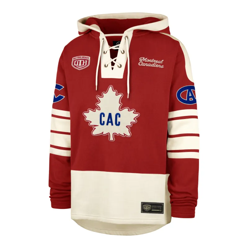 OLD TIME HOCKEY MONTREAL CANADIENS VINTAGE BLUE LINE HERITAGE '47 LACER sold by 47